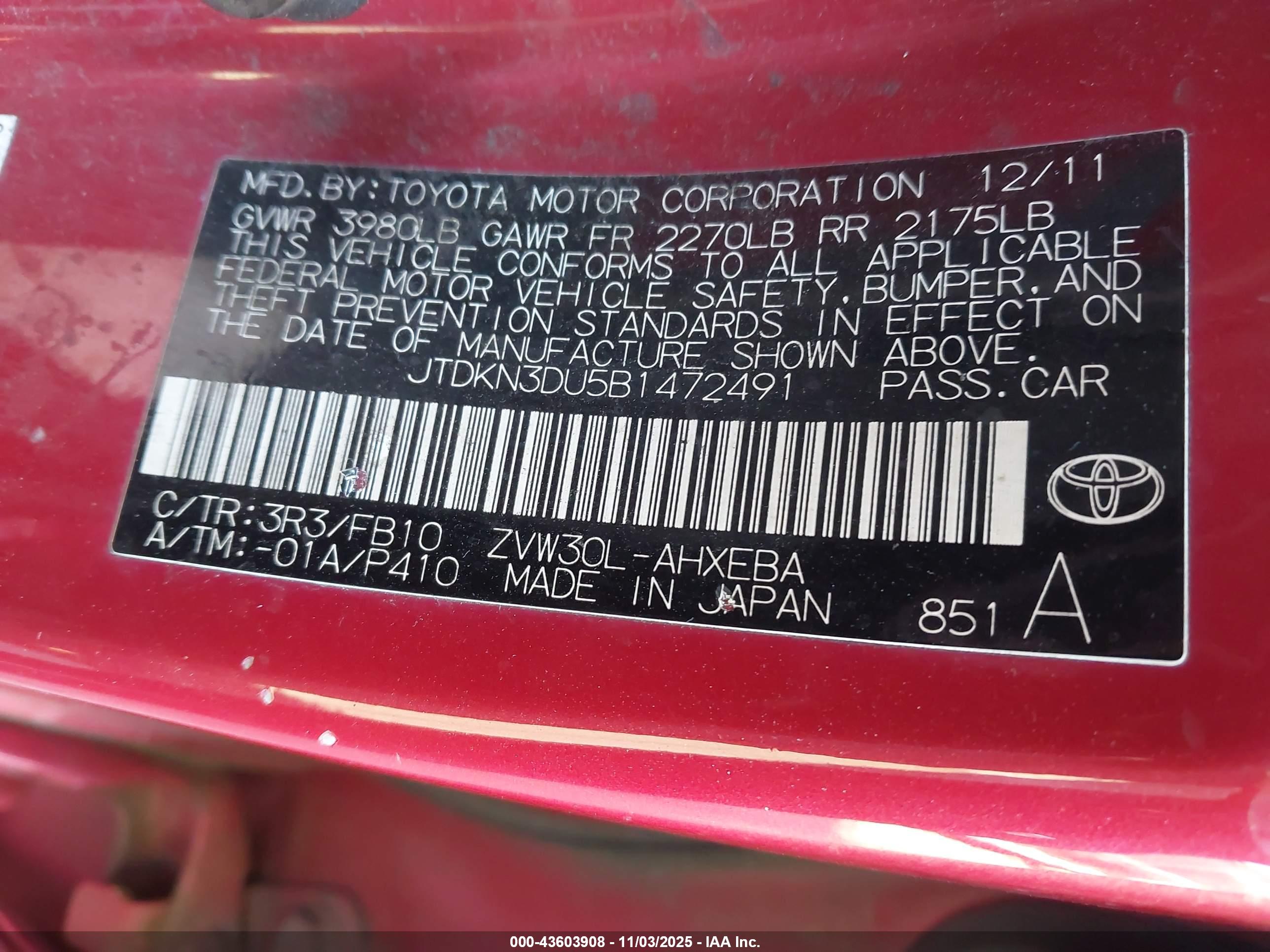 TOYOTA PRIUS image 9