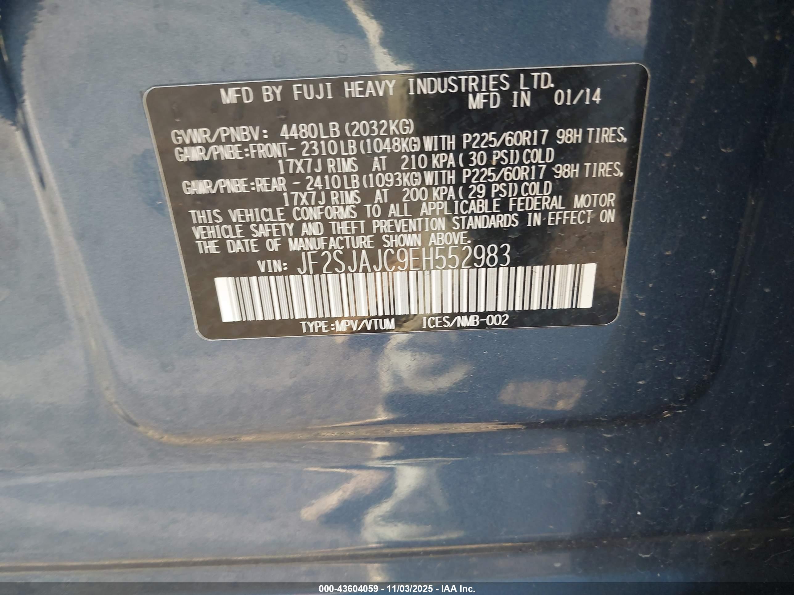 SUBARU FORESTER image 9