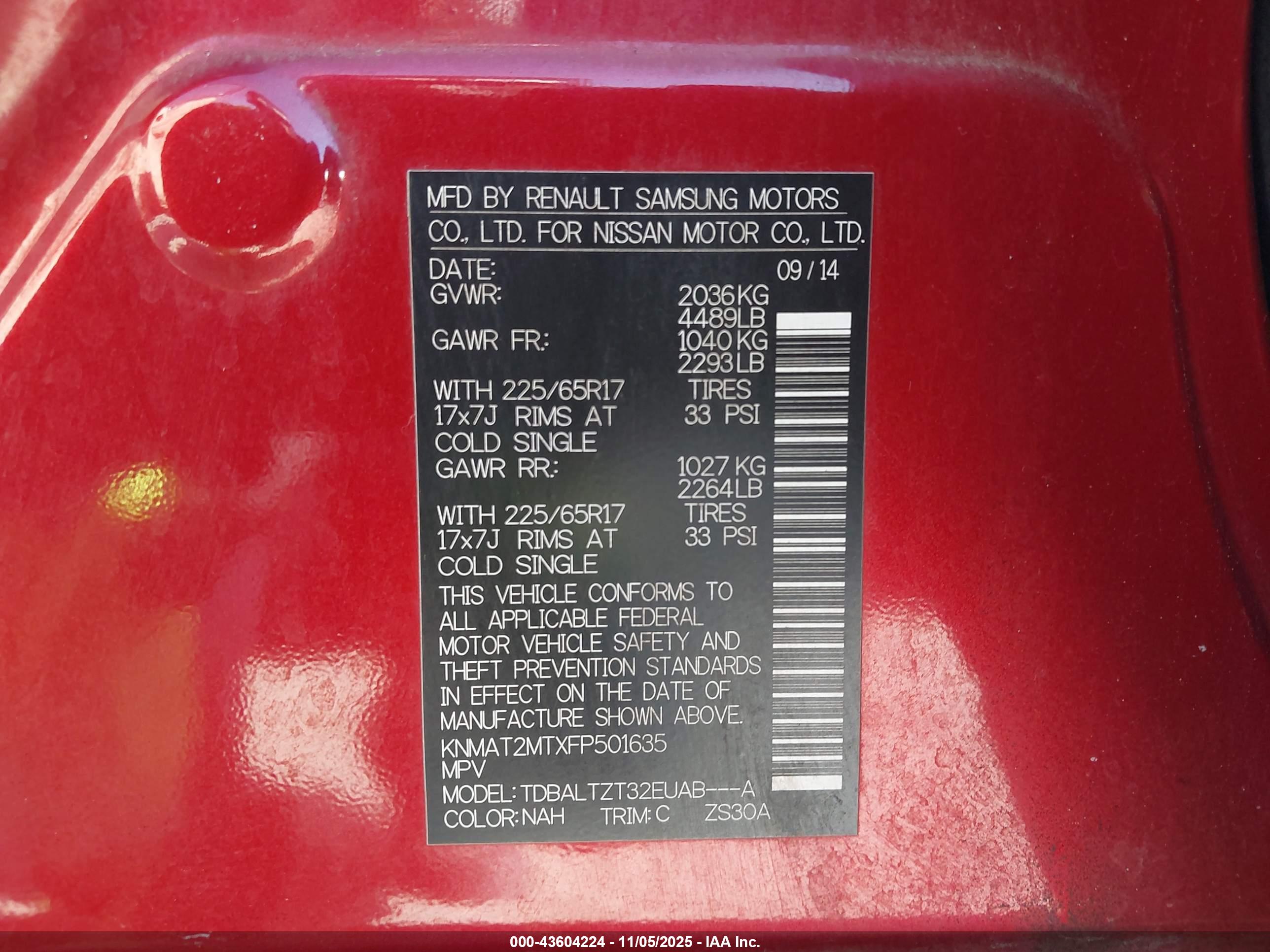 NISSAN ROGUE image 9