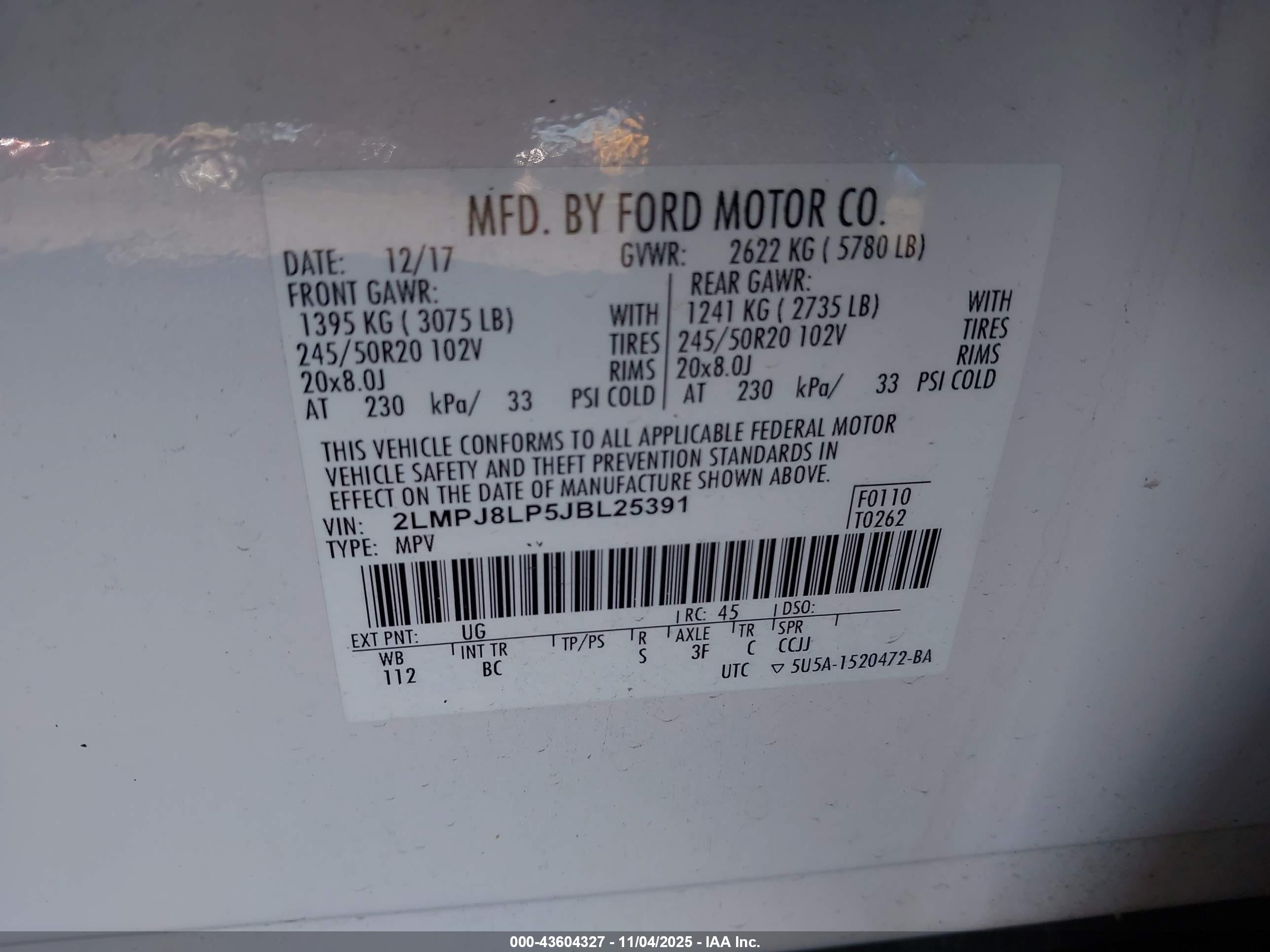 LINCOLN MKX image 9