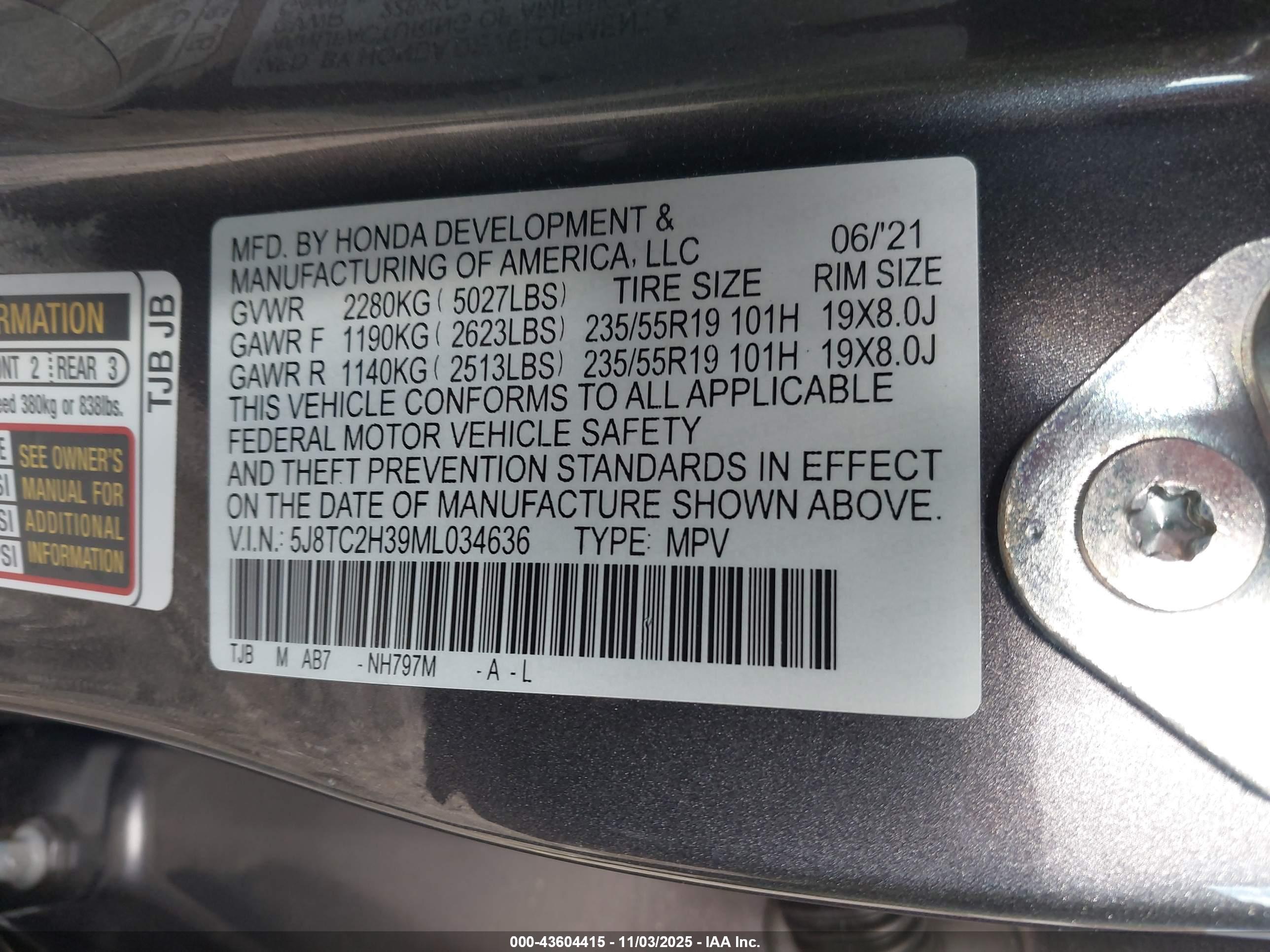 ACURA RDX image 9