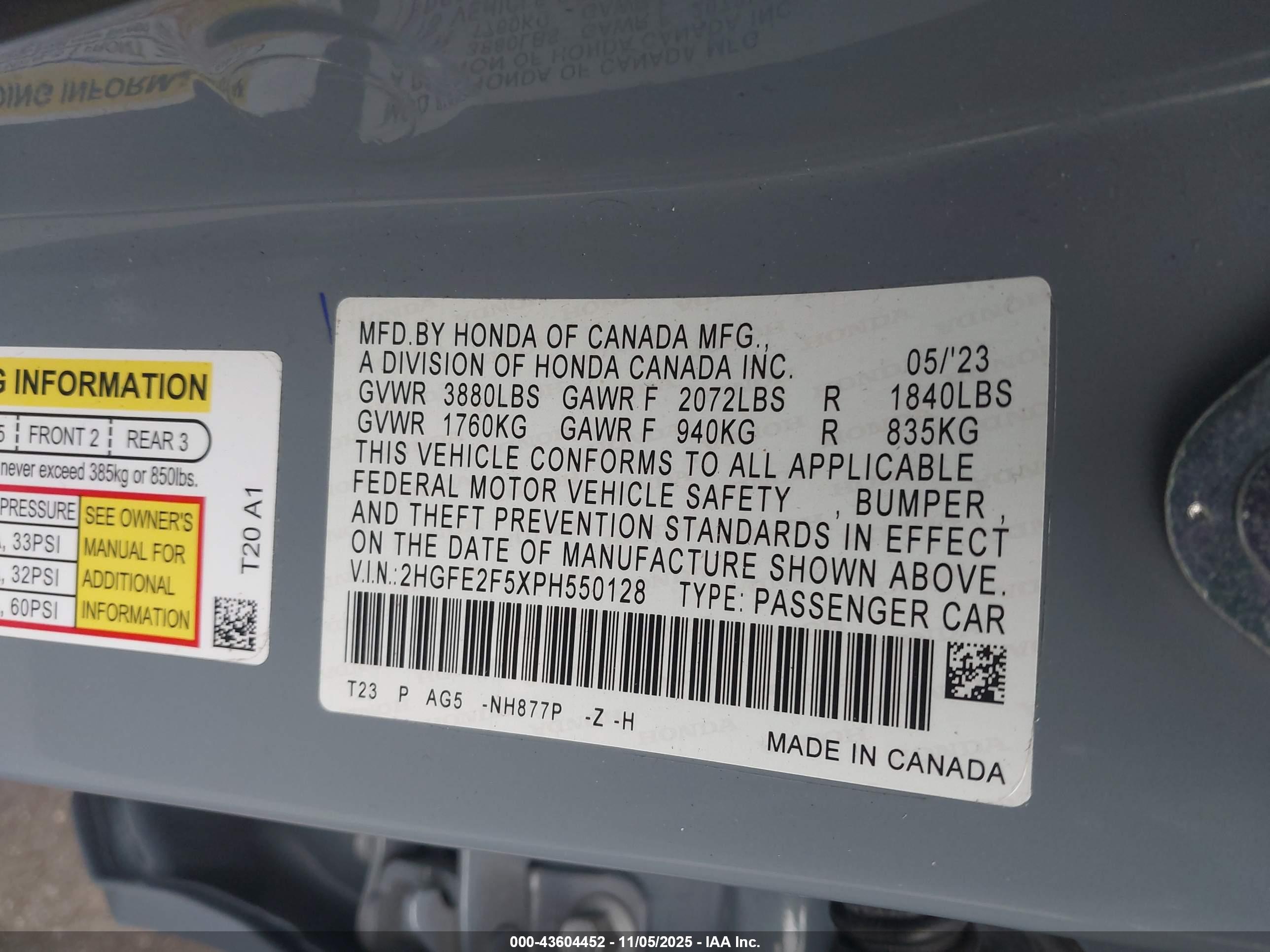 HONDA CIVIC image 9