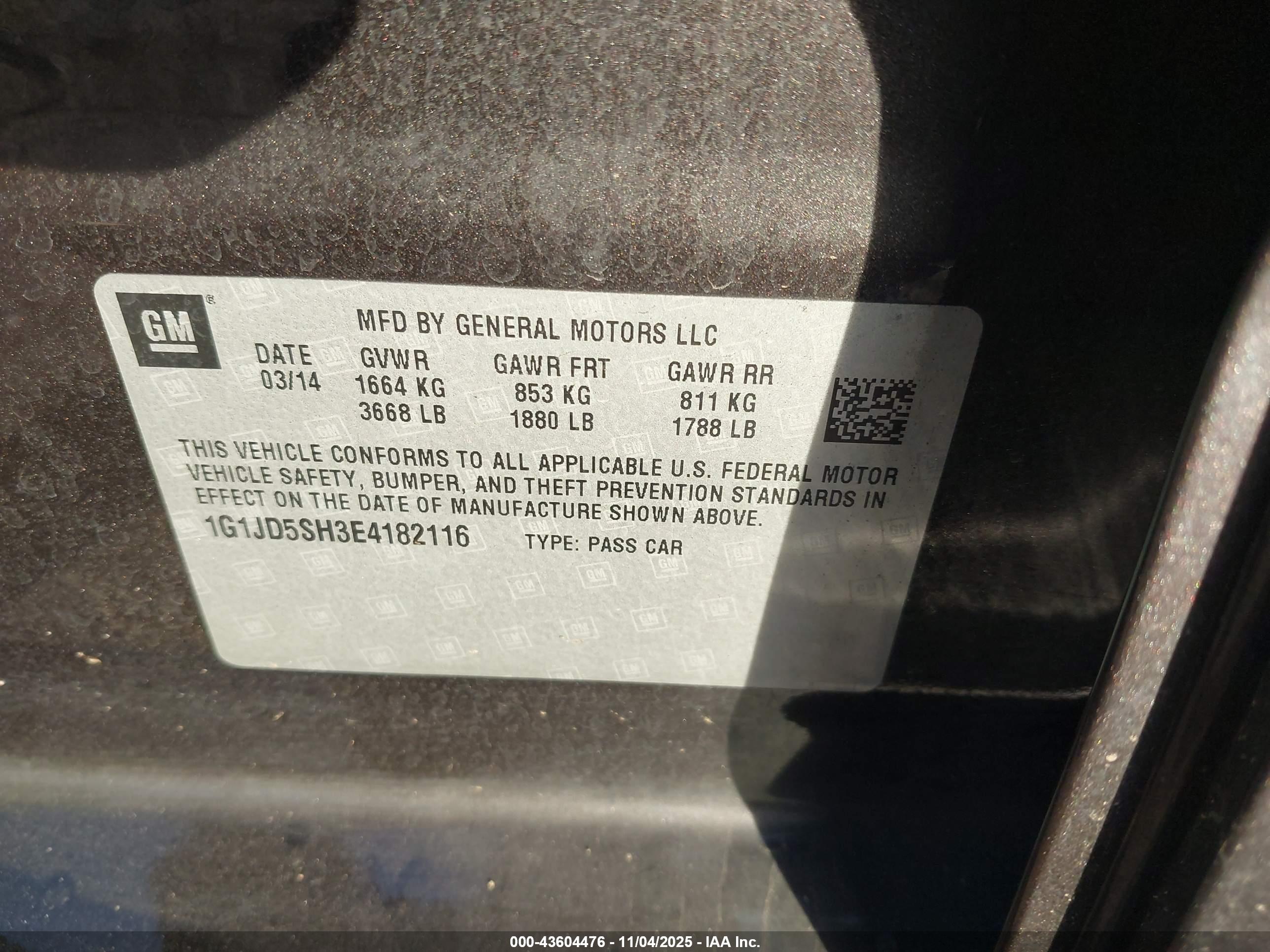CHEVROLET SONIC image 9
