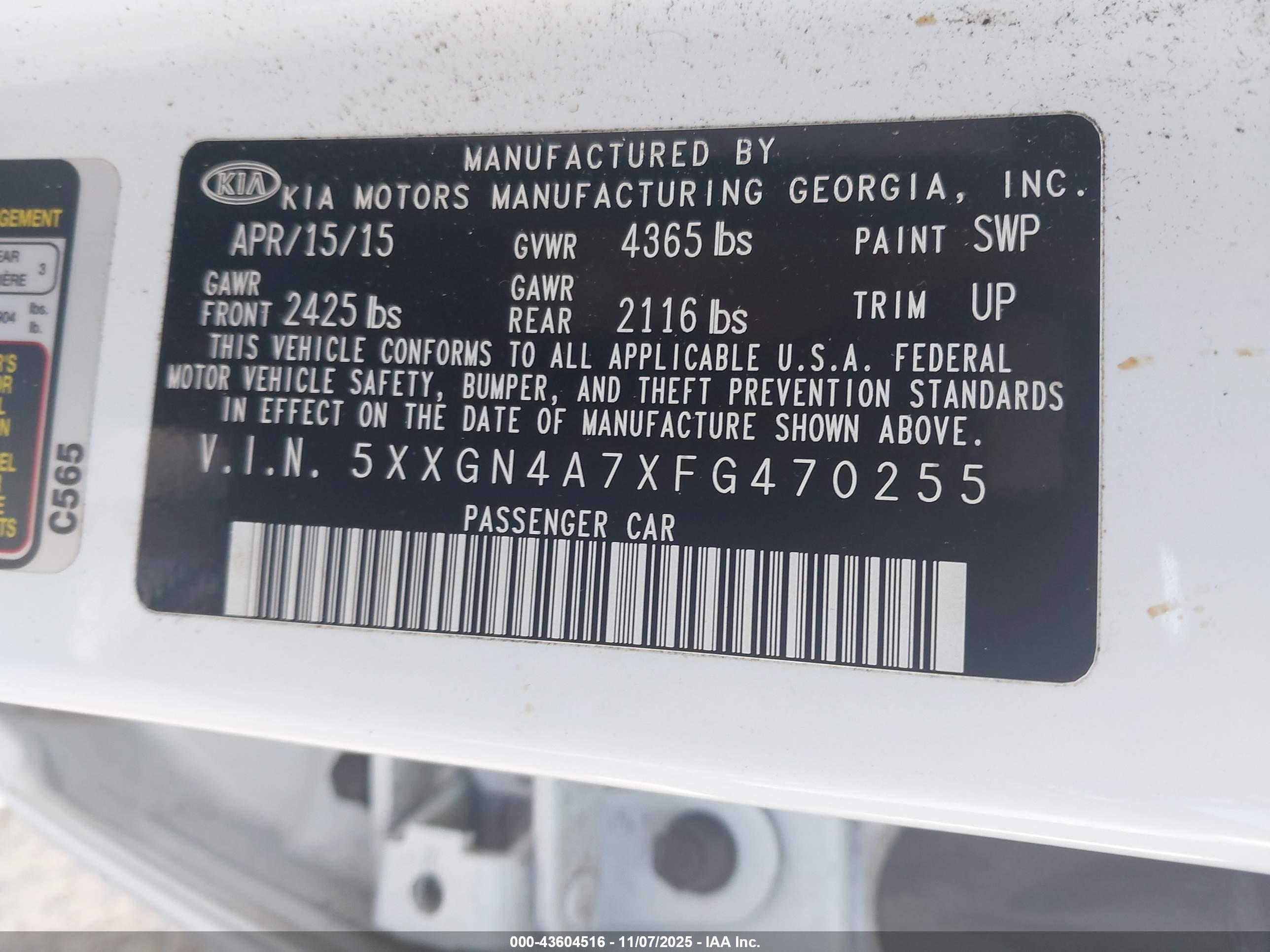 KIA OPTIMA image 9