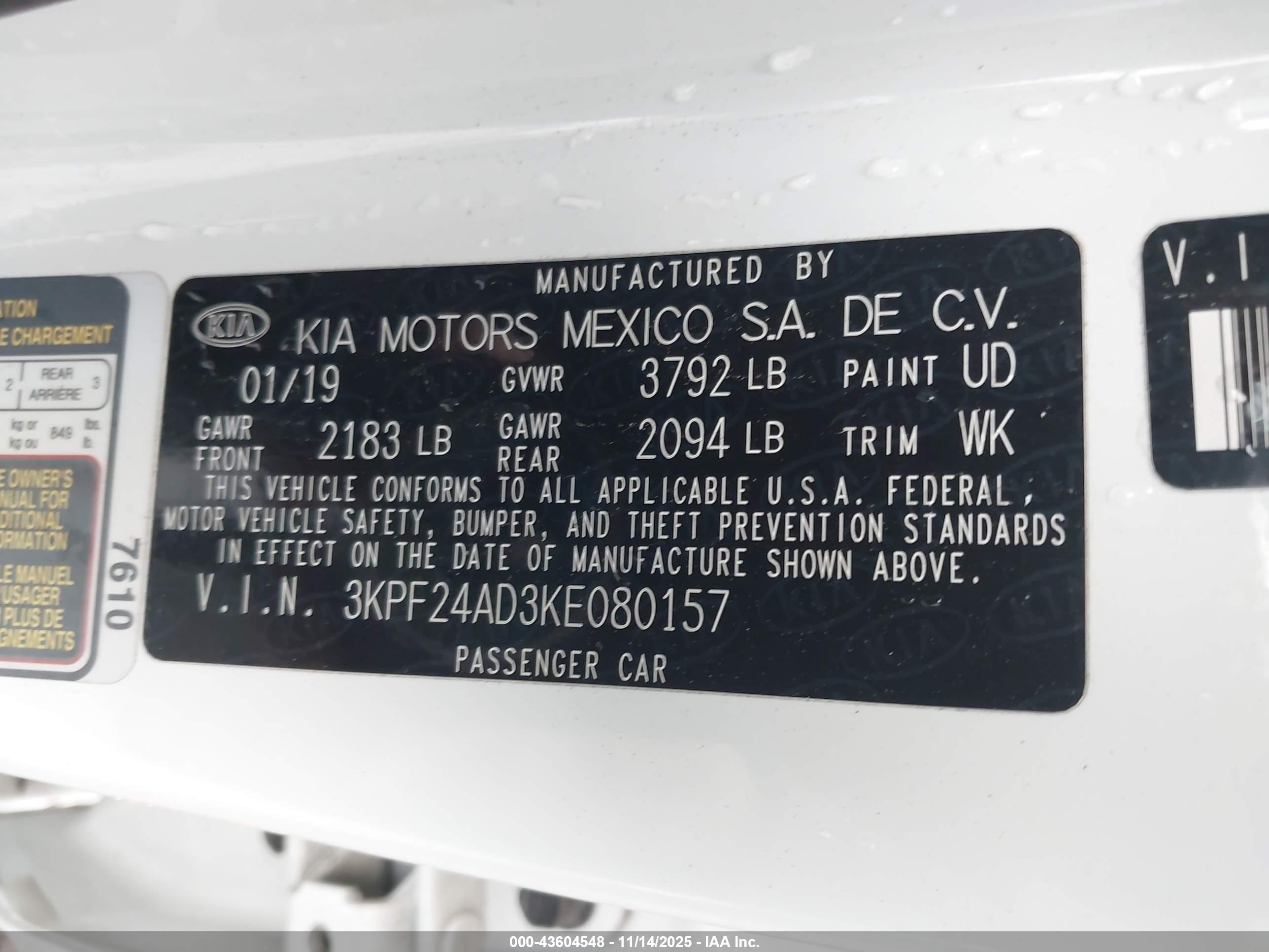 KIA FORTE image 9
