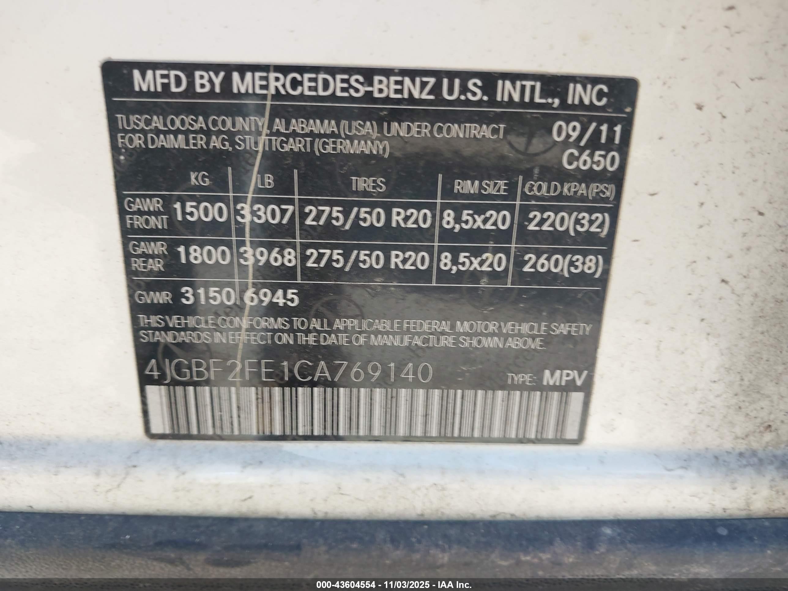 MERCEDES-BENZ GL image 9
