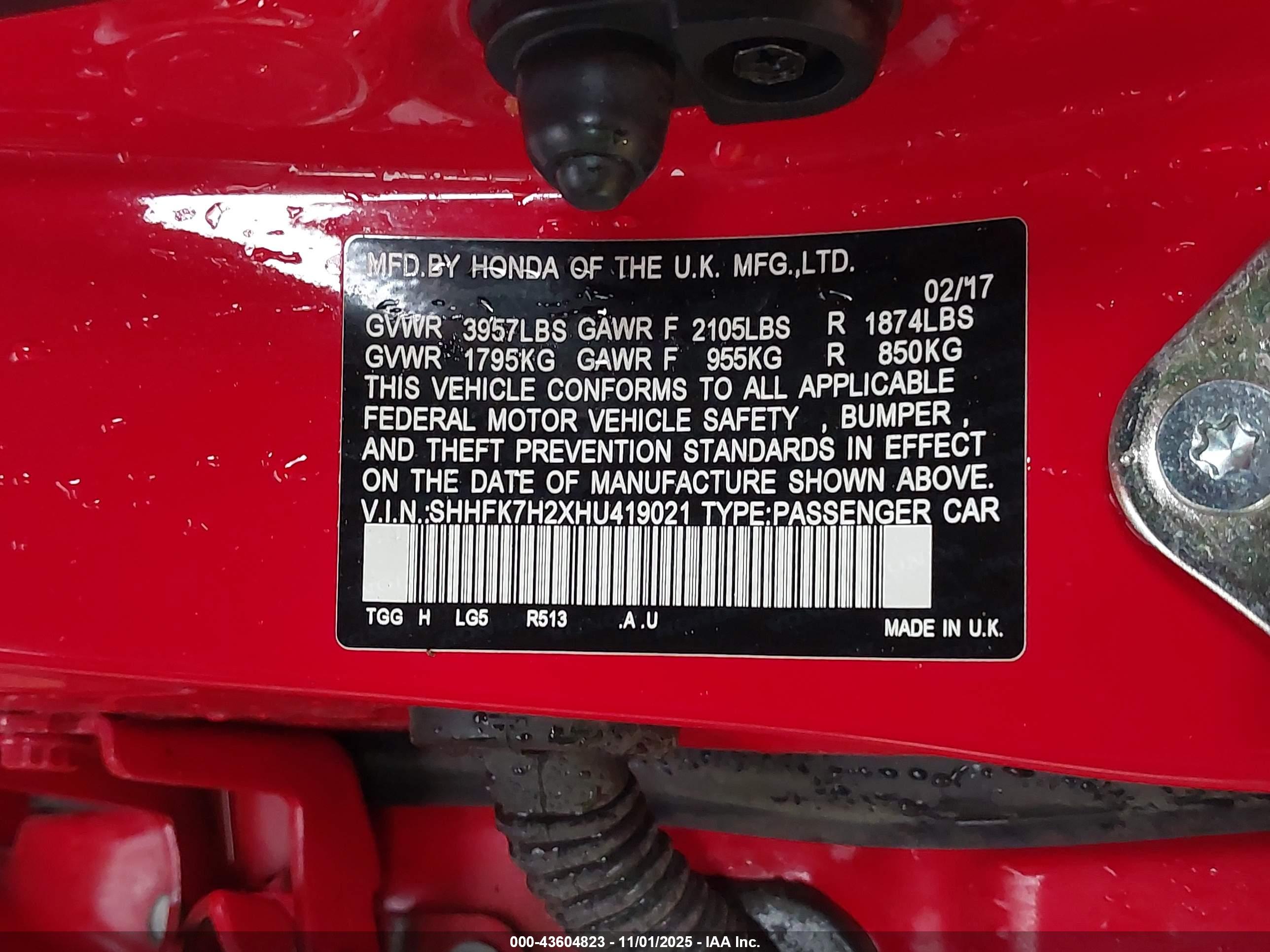 HONDA CIVIC image 9
