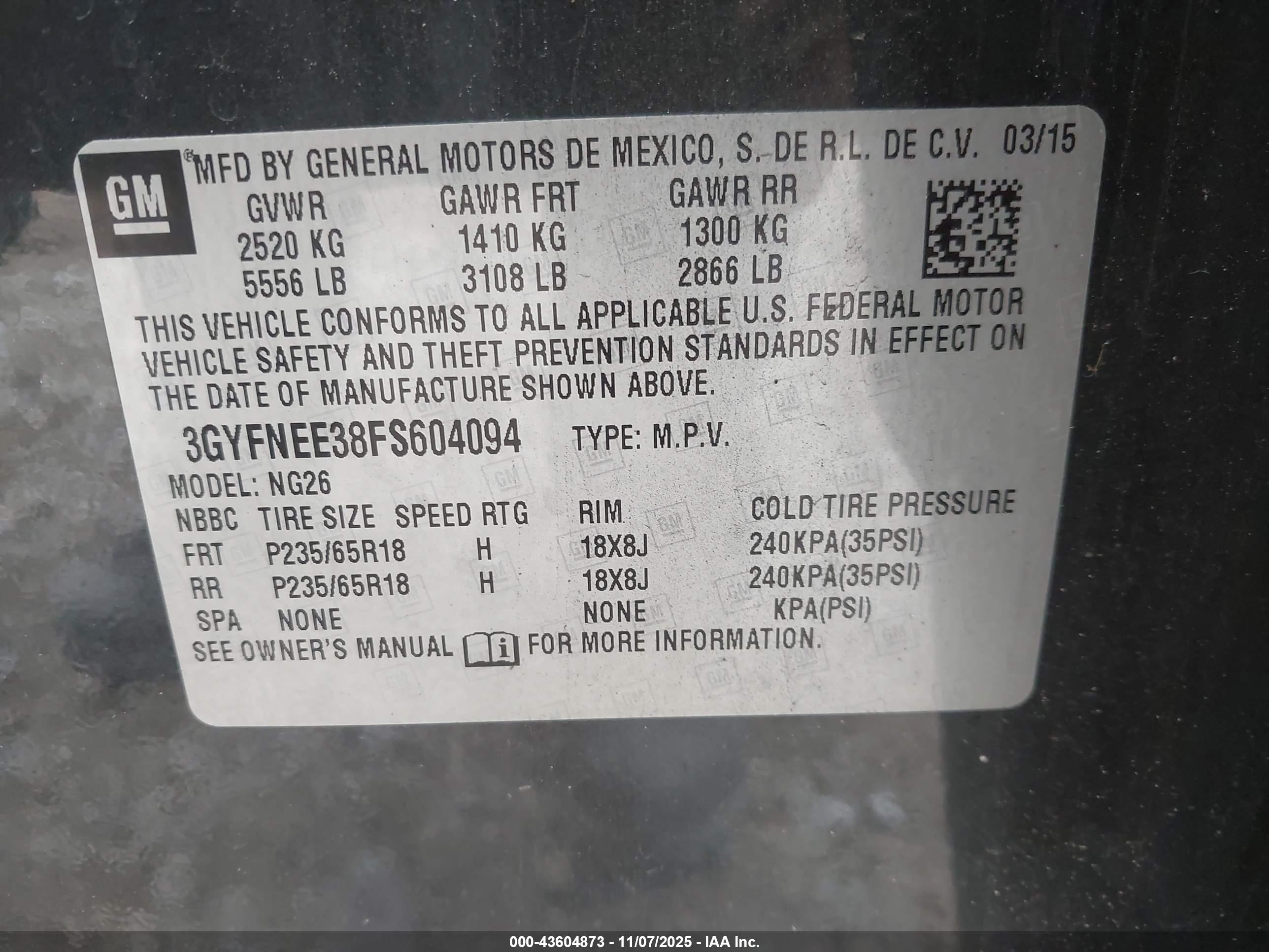 CADILLAC SRX image 9