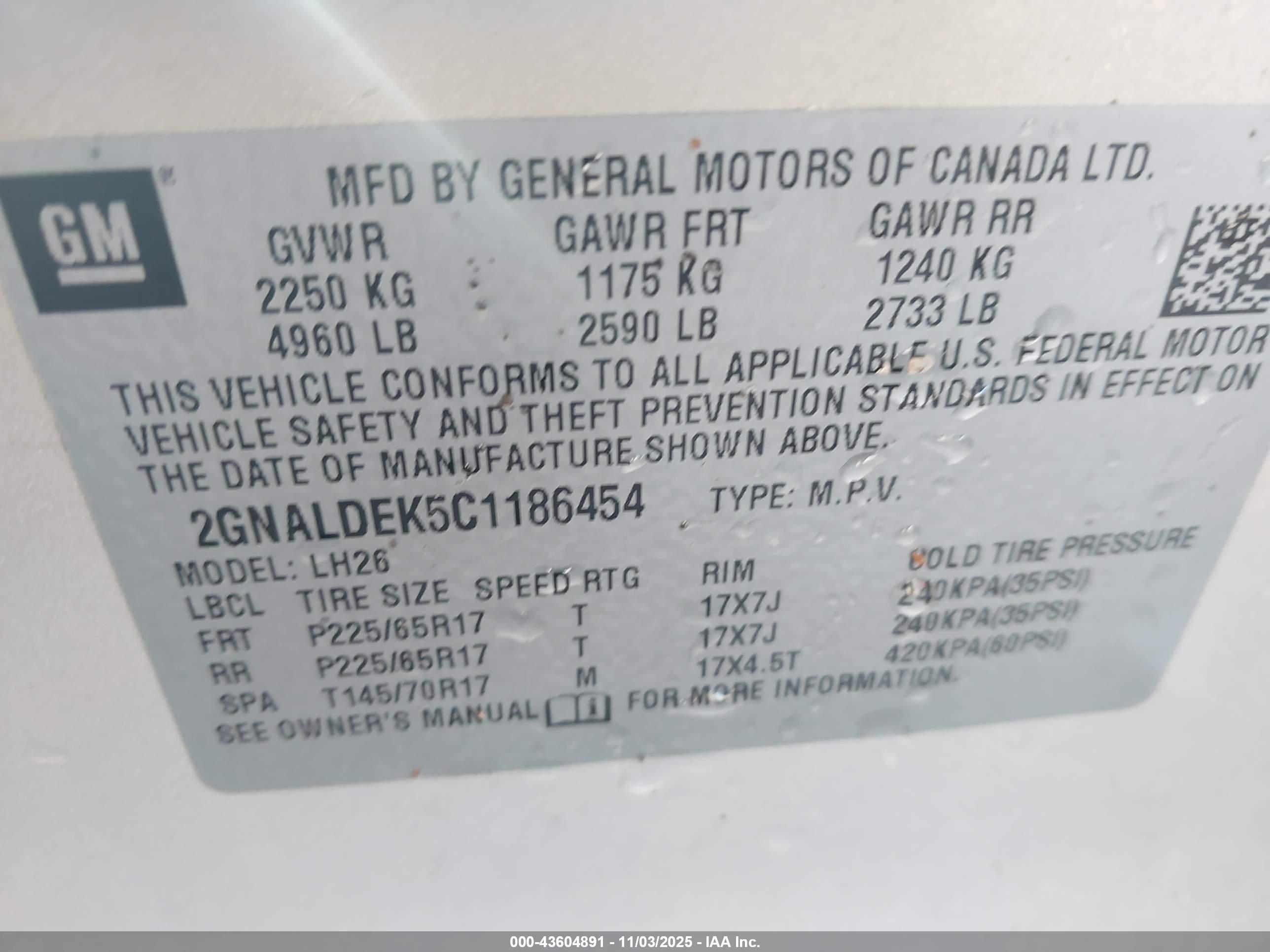 CHEVROLET EQUINOX image 9