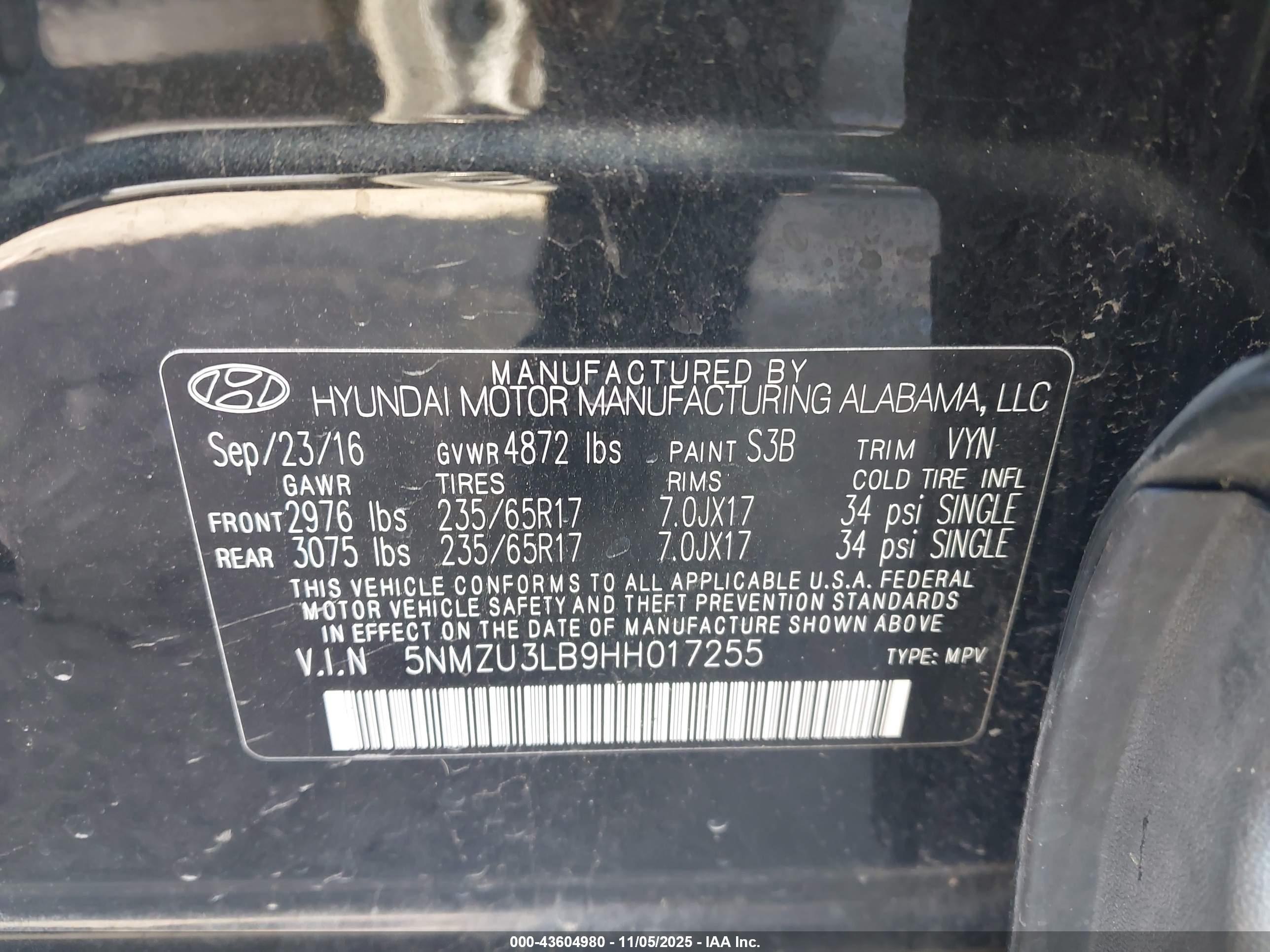 HYUNDAI SANTA image 9