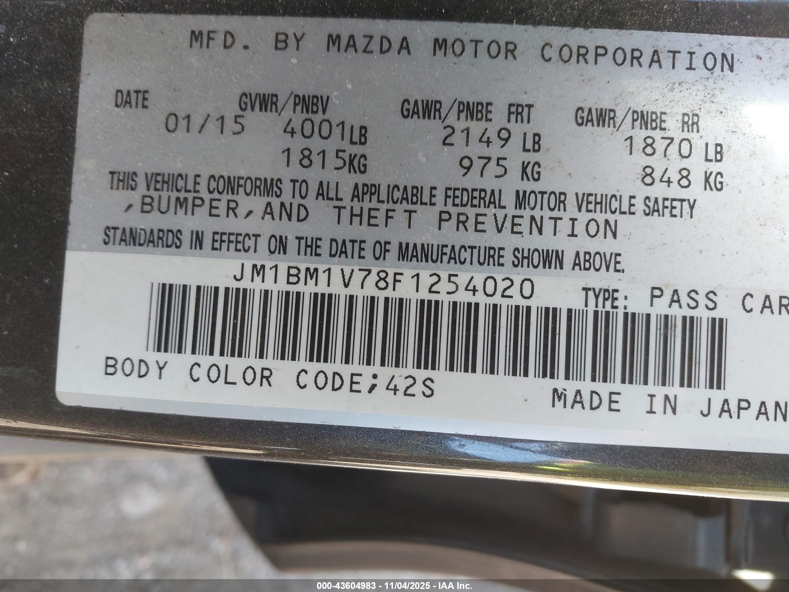 MAZDA MAZDA3 image 9