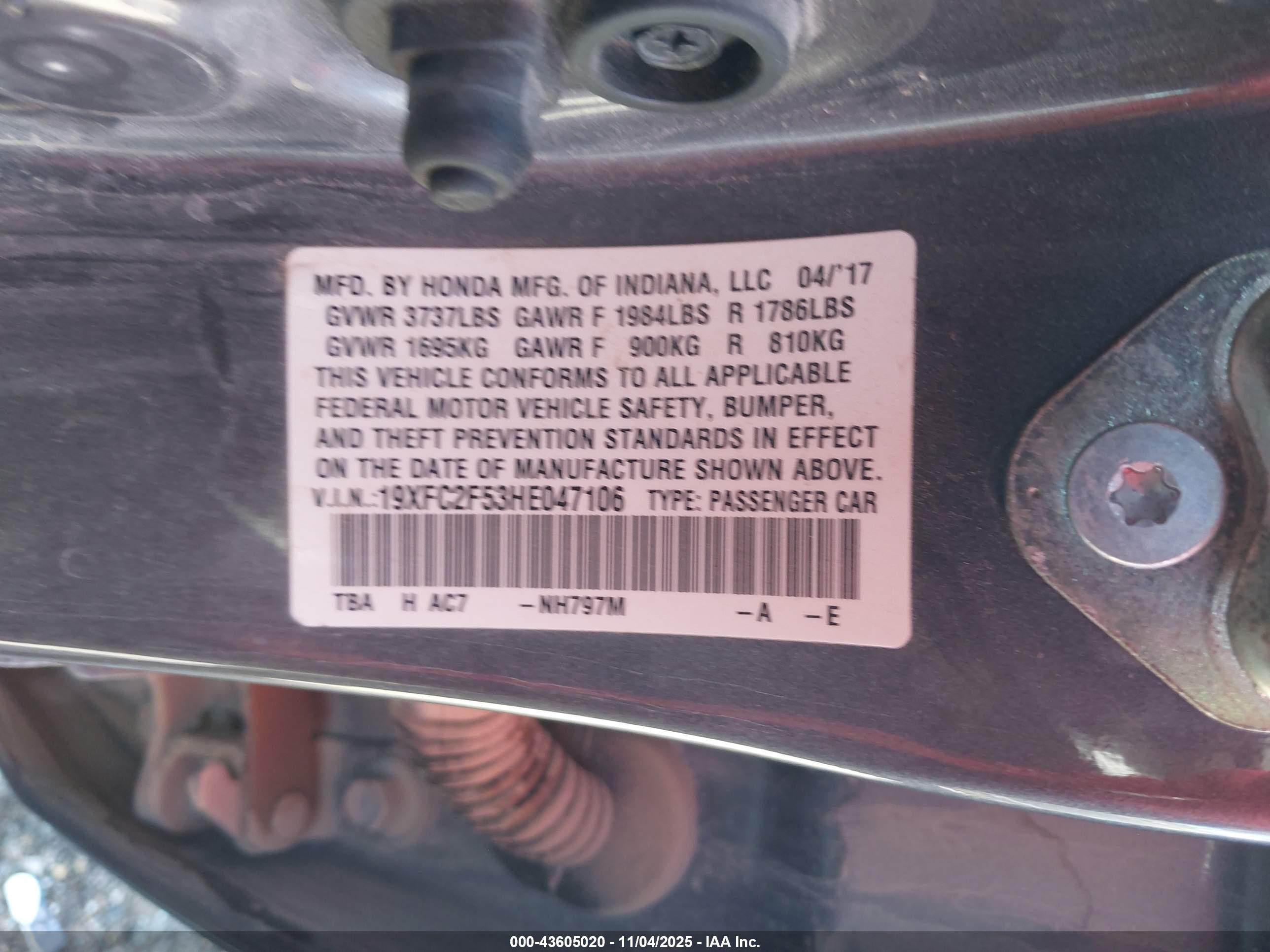 HONDA CIVIC image 9
