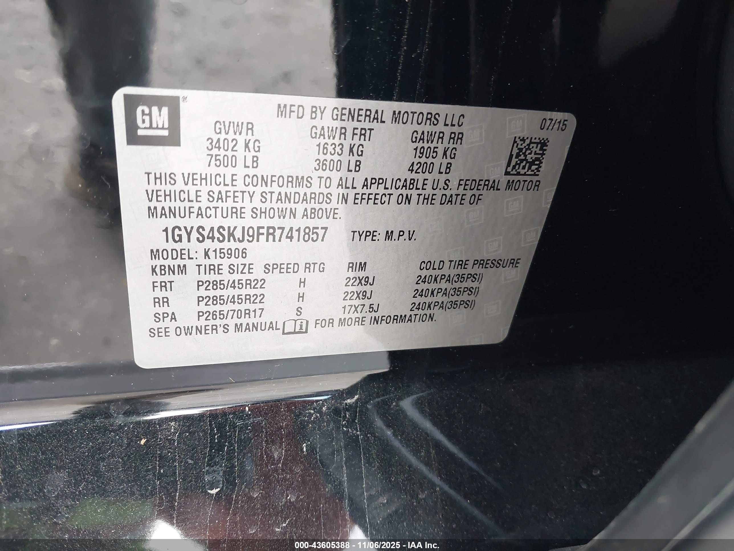 CADILLAC ESCALADE image 9