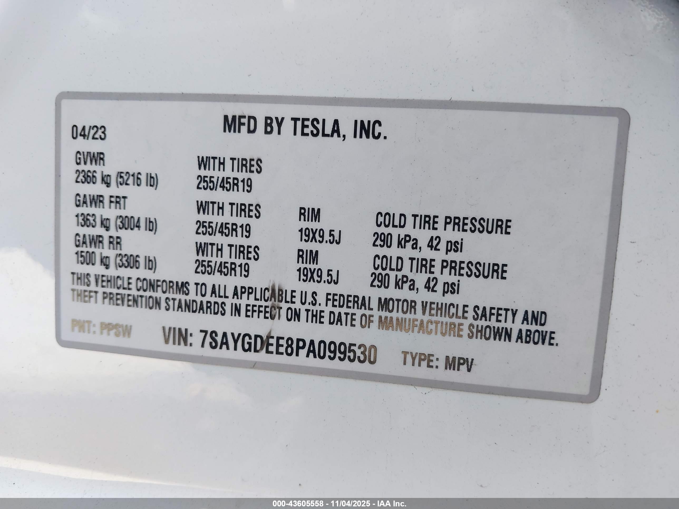 TESLA MODEL image 9