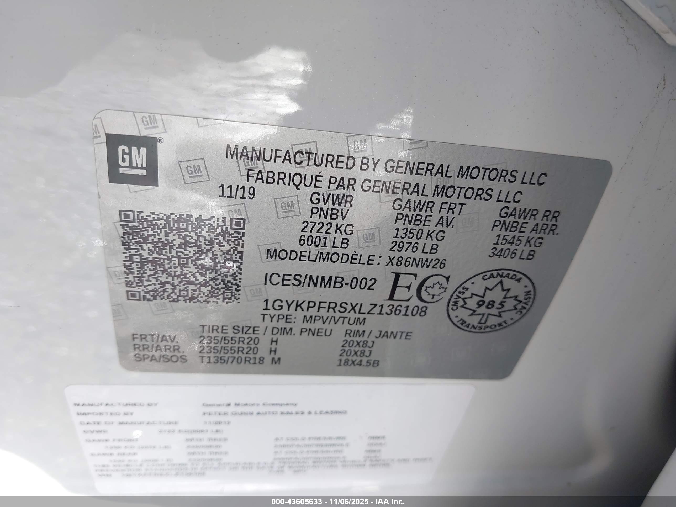 CADILLAC XT6 image 9