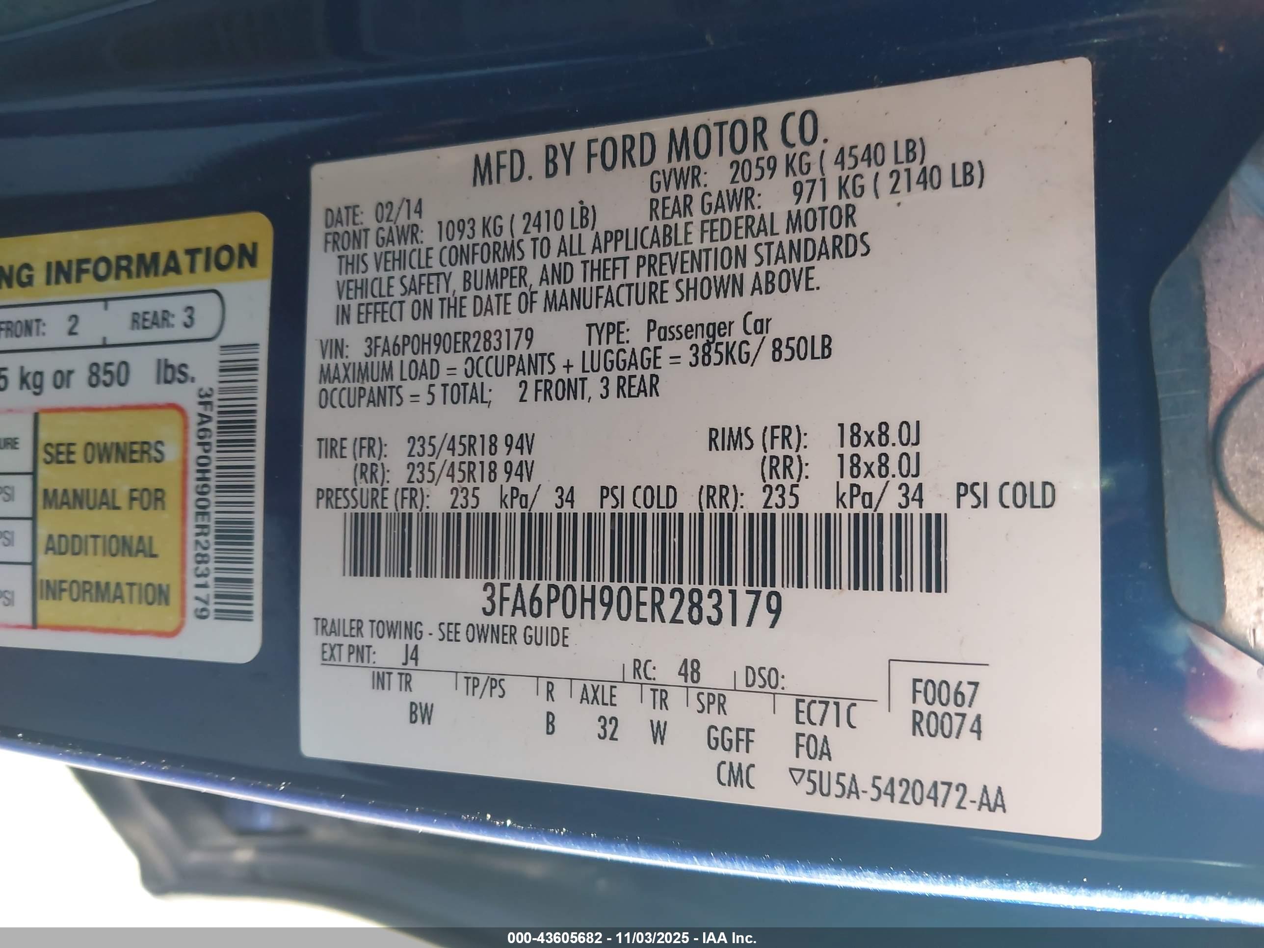 FORD FUSION image 9