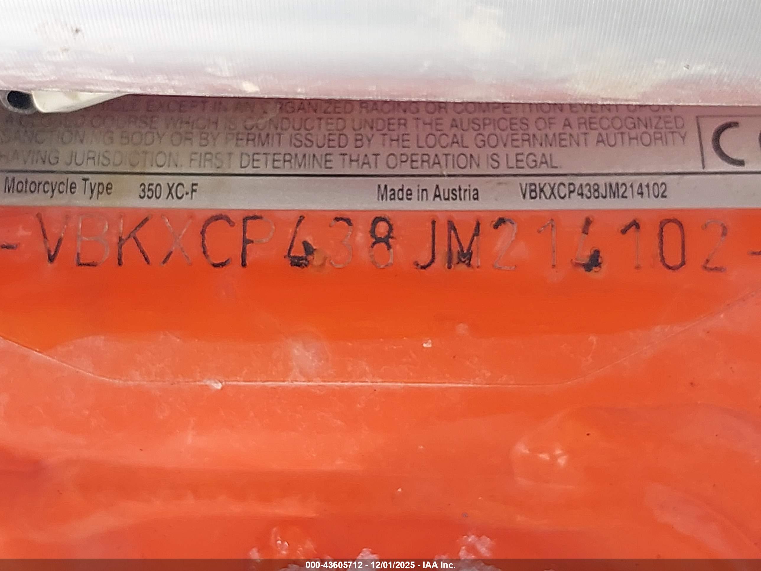 KTM 350 image 10