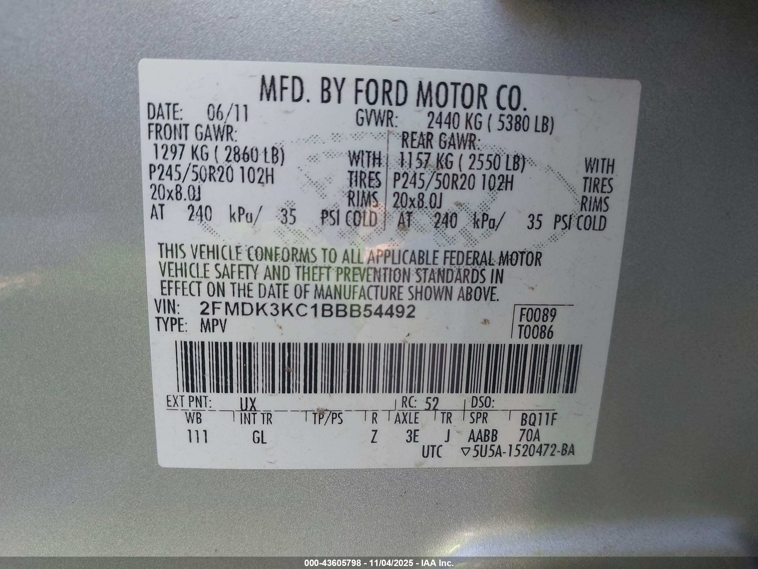 FORD EDGE image 9
