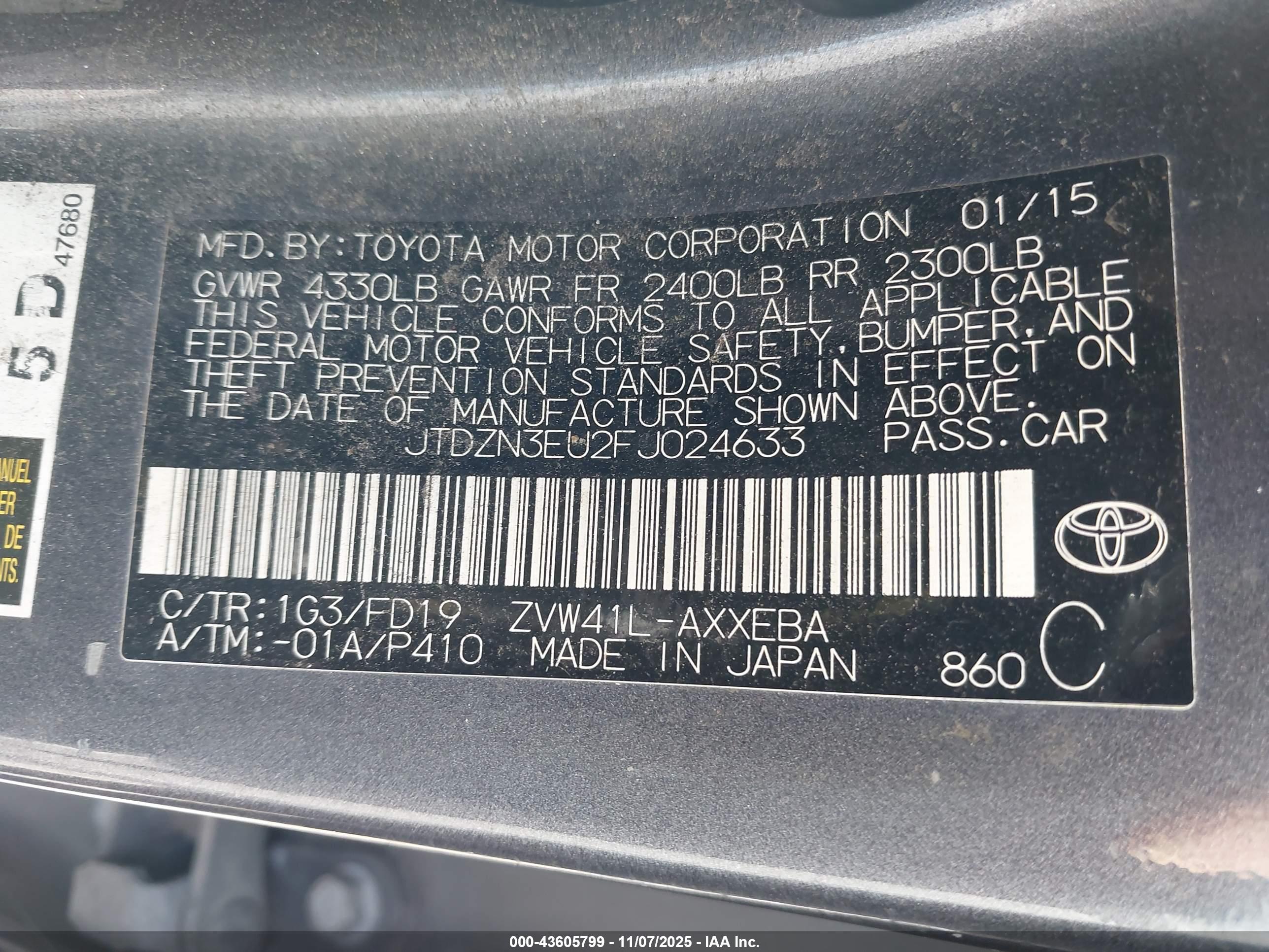 TOYOTA PRIUS image 9