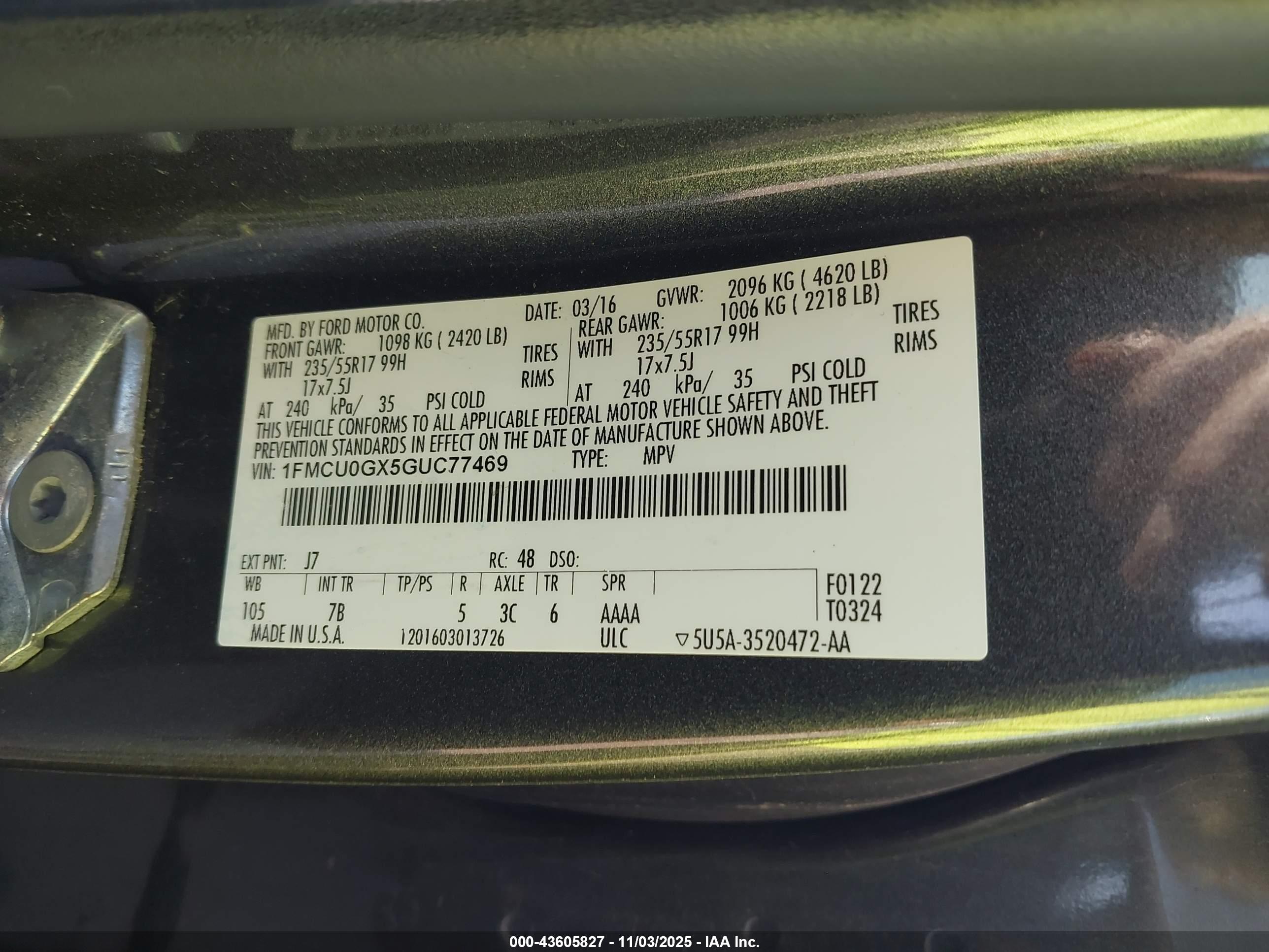 FORD ESCAPE image 9