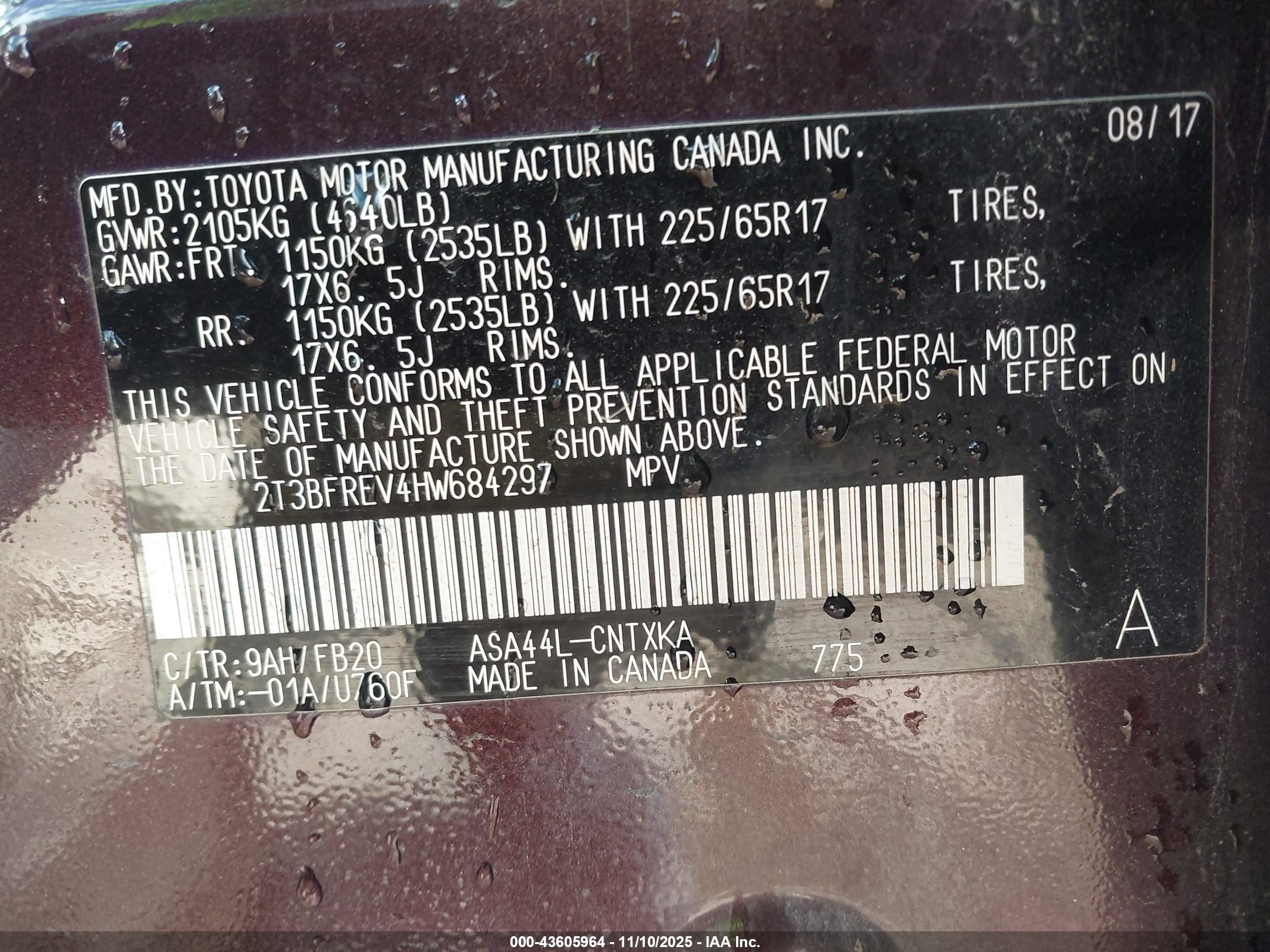 TOYOTA RAV4 image 9