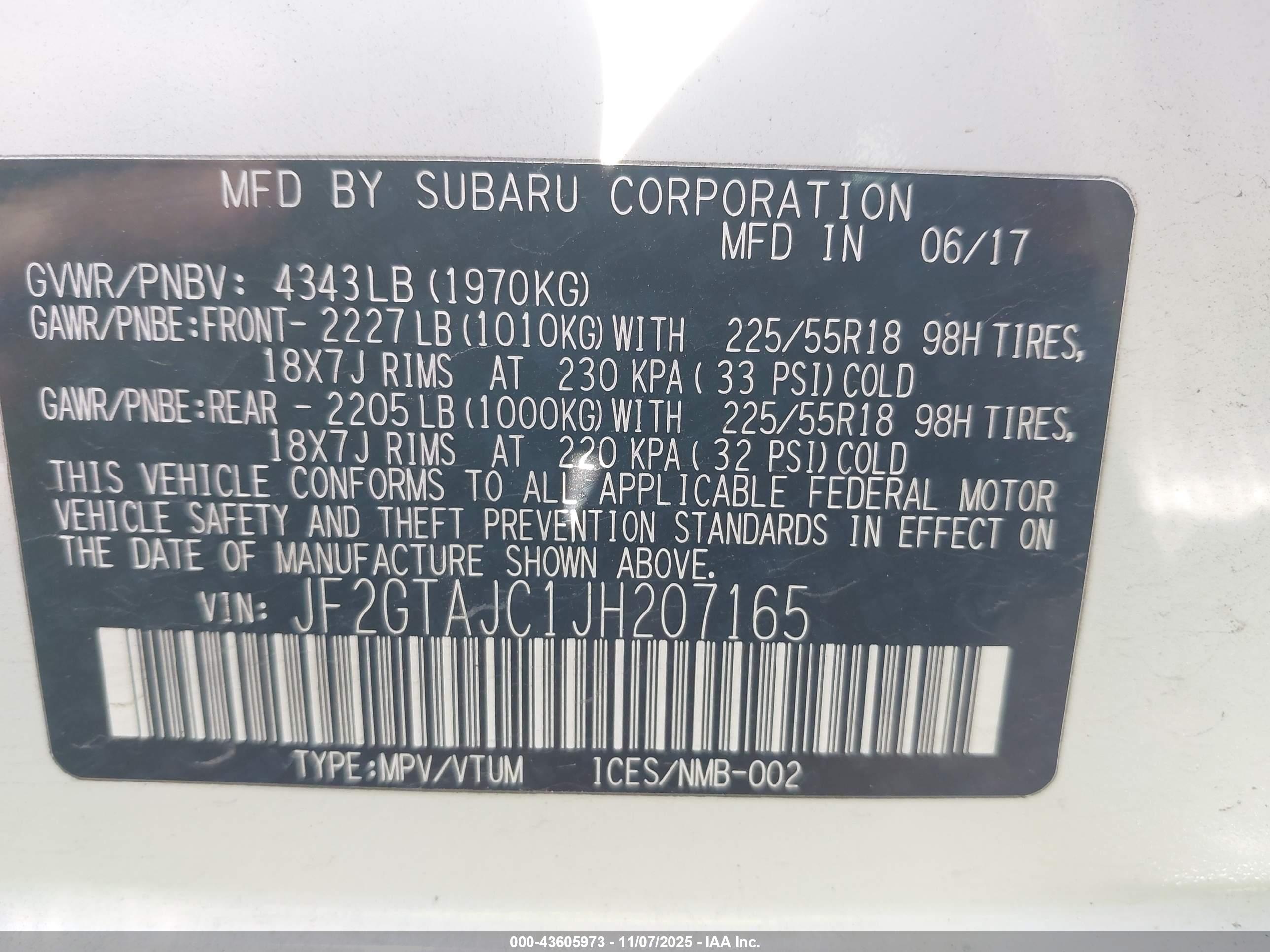 SUBARU CROSSTREK image 9
