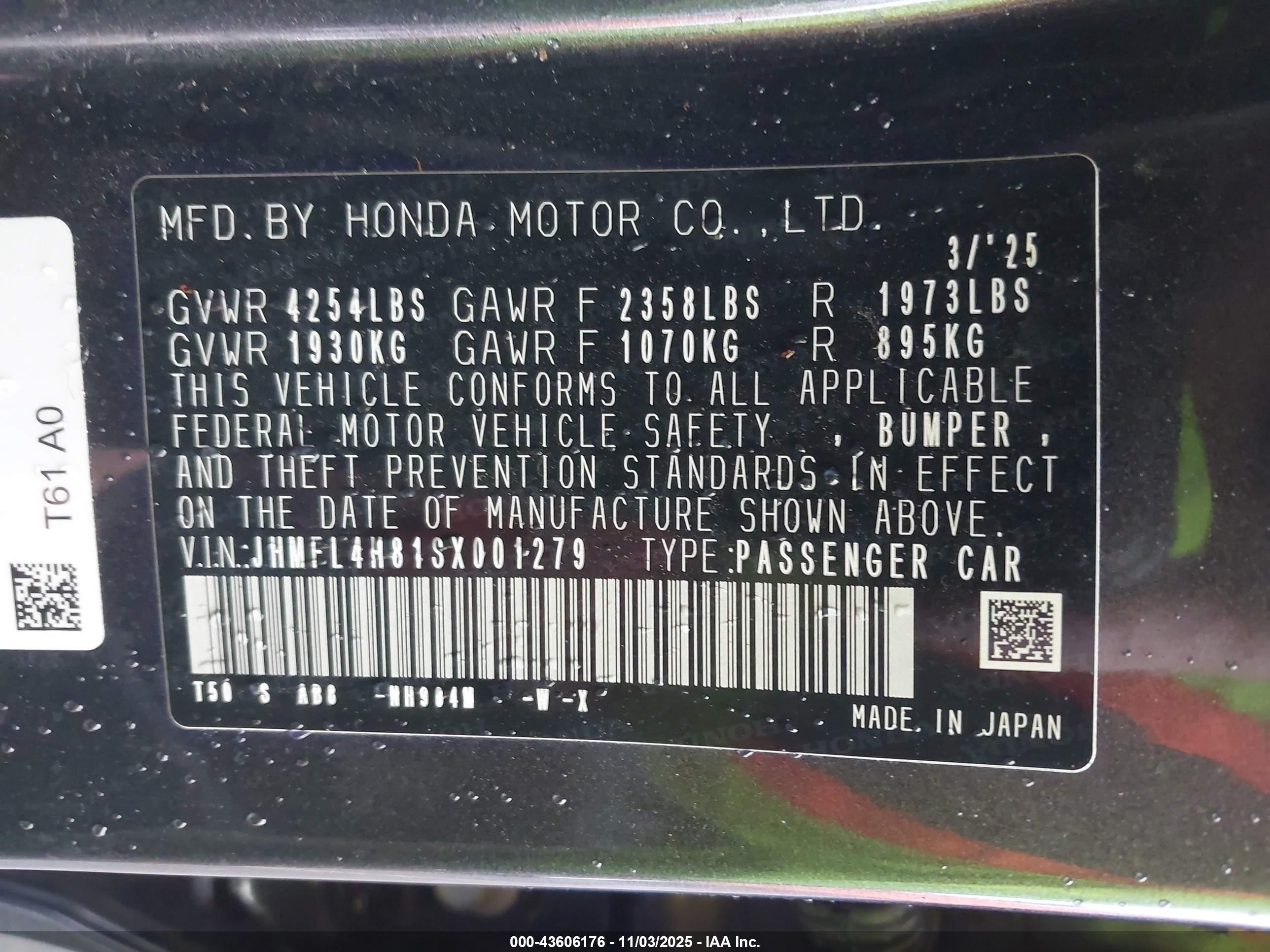 HONDA CIVIC image 9