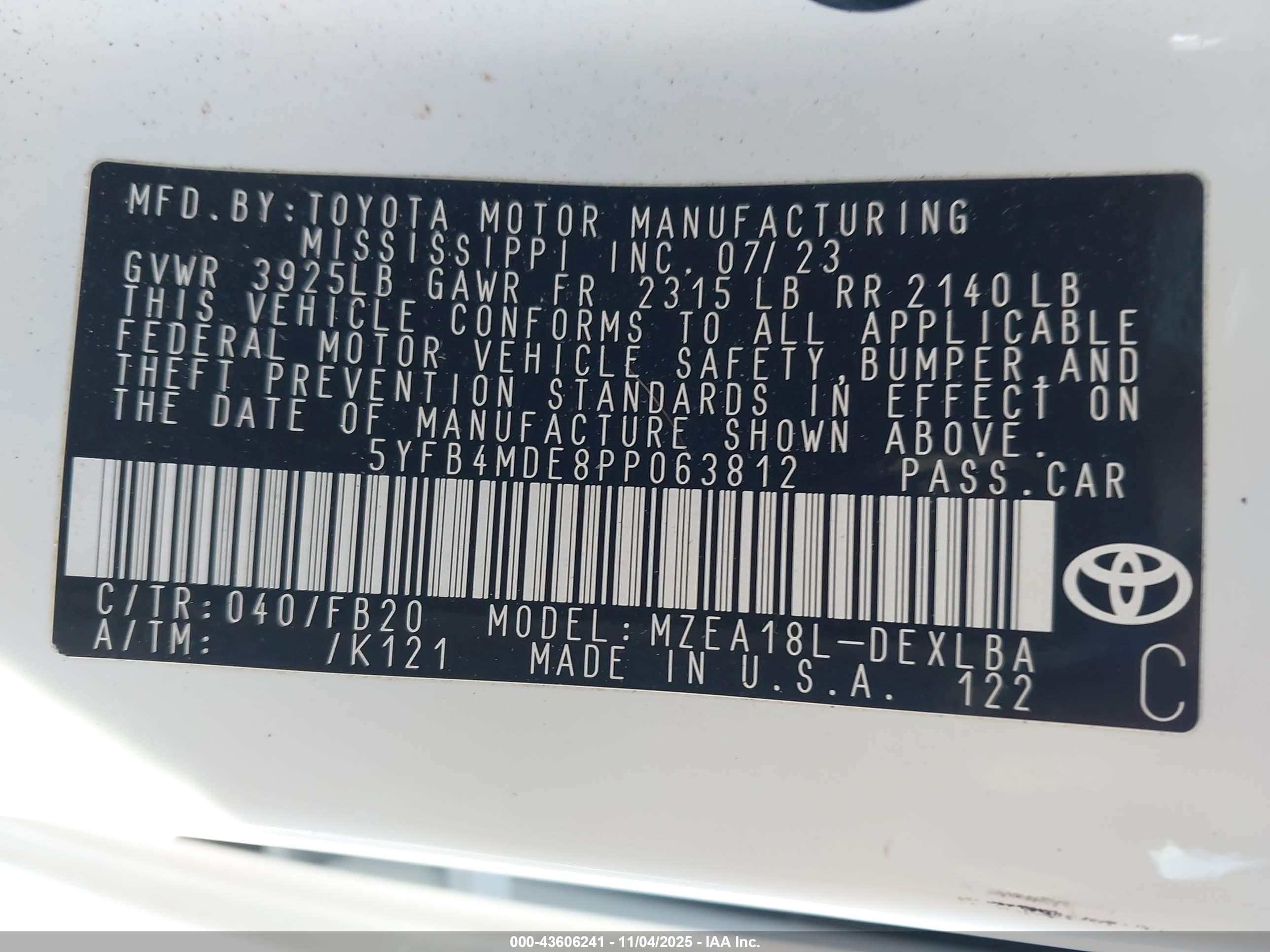 TOYOTA COROLLA image 9