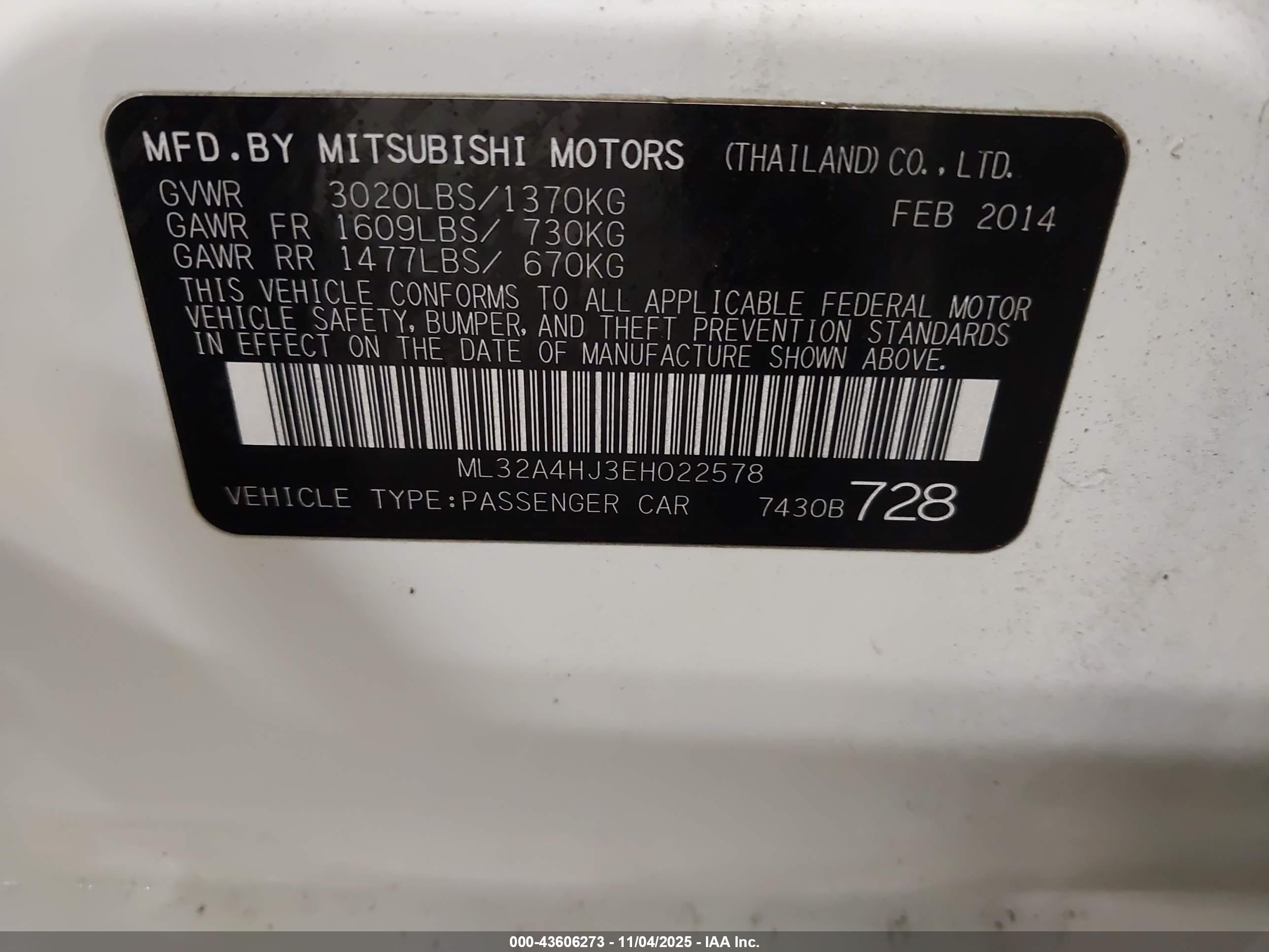 MITSUBISHI MIRAGE image 9