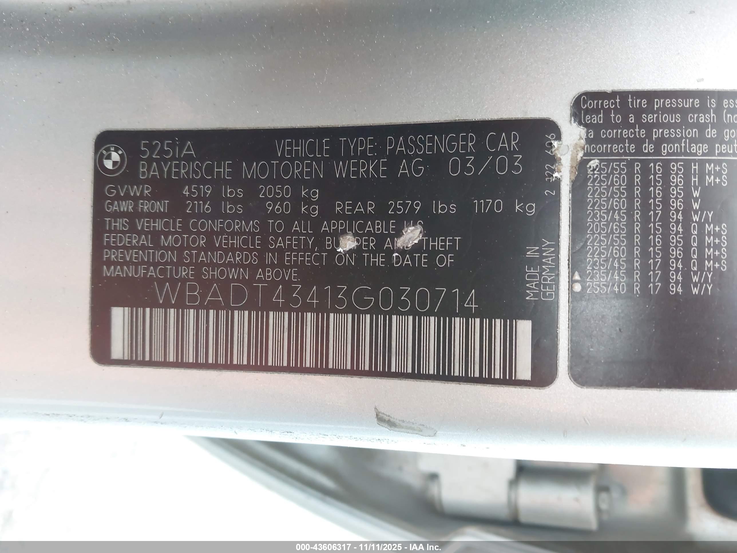 BMW 525IA image 9