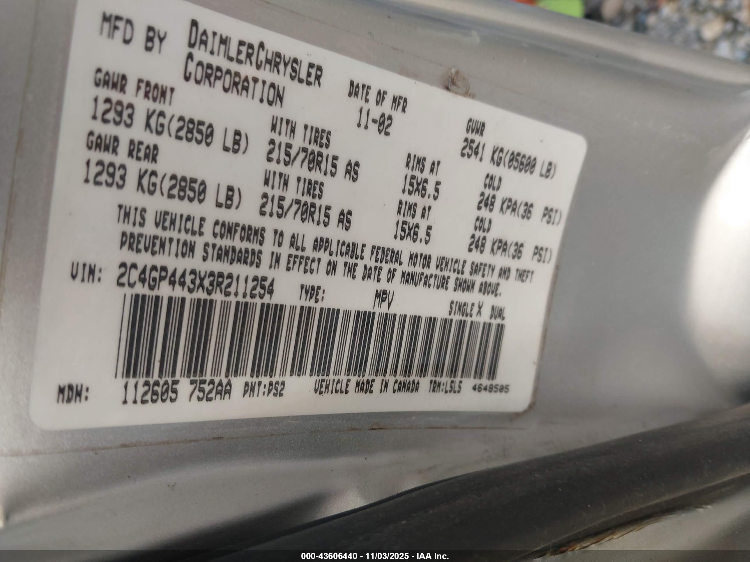 CHRYSLER TOWN image 9