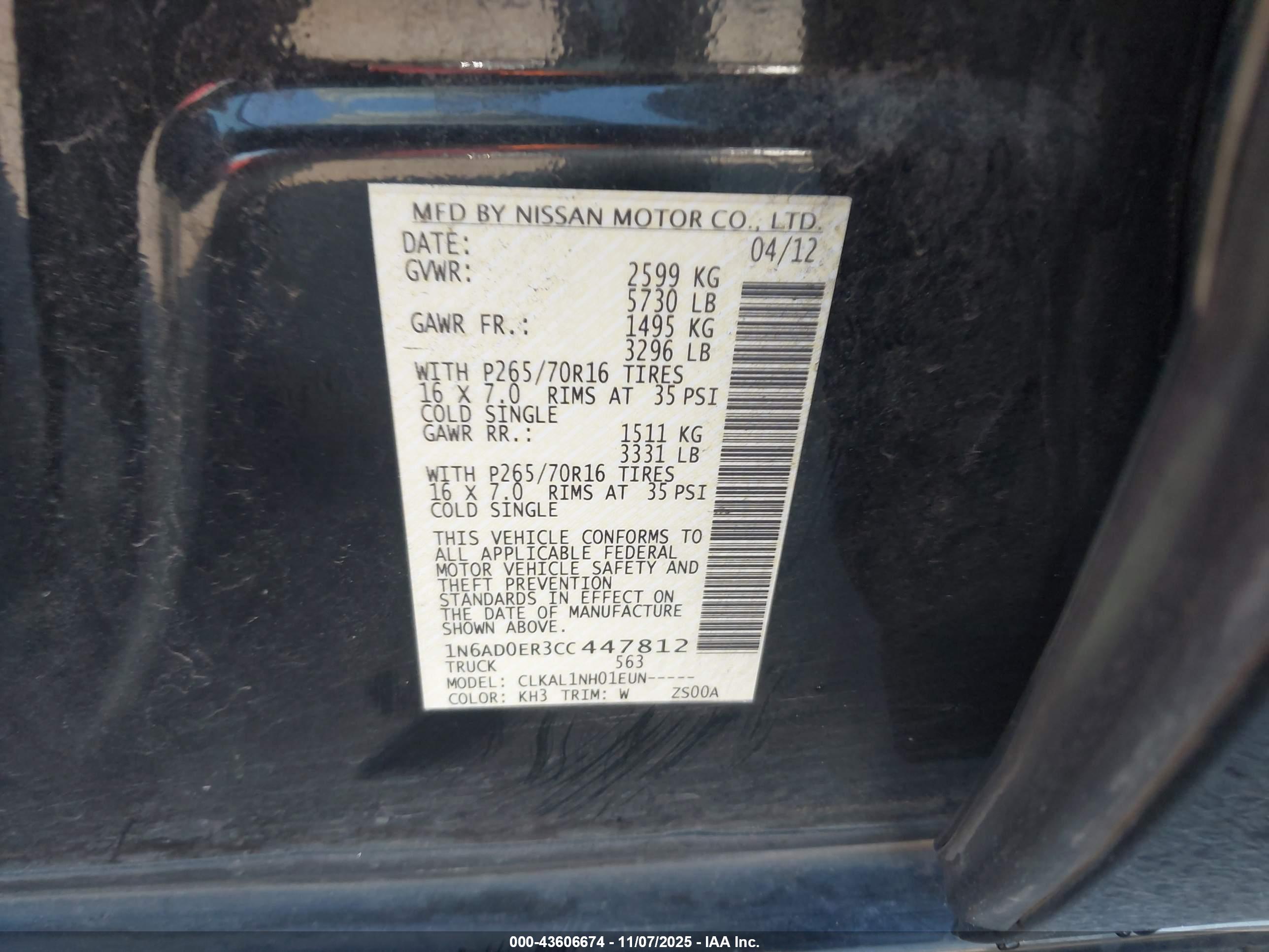 NISSAN FRONTIER image 9