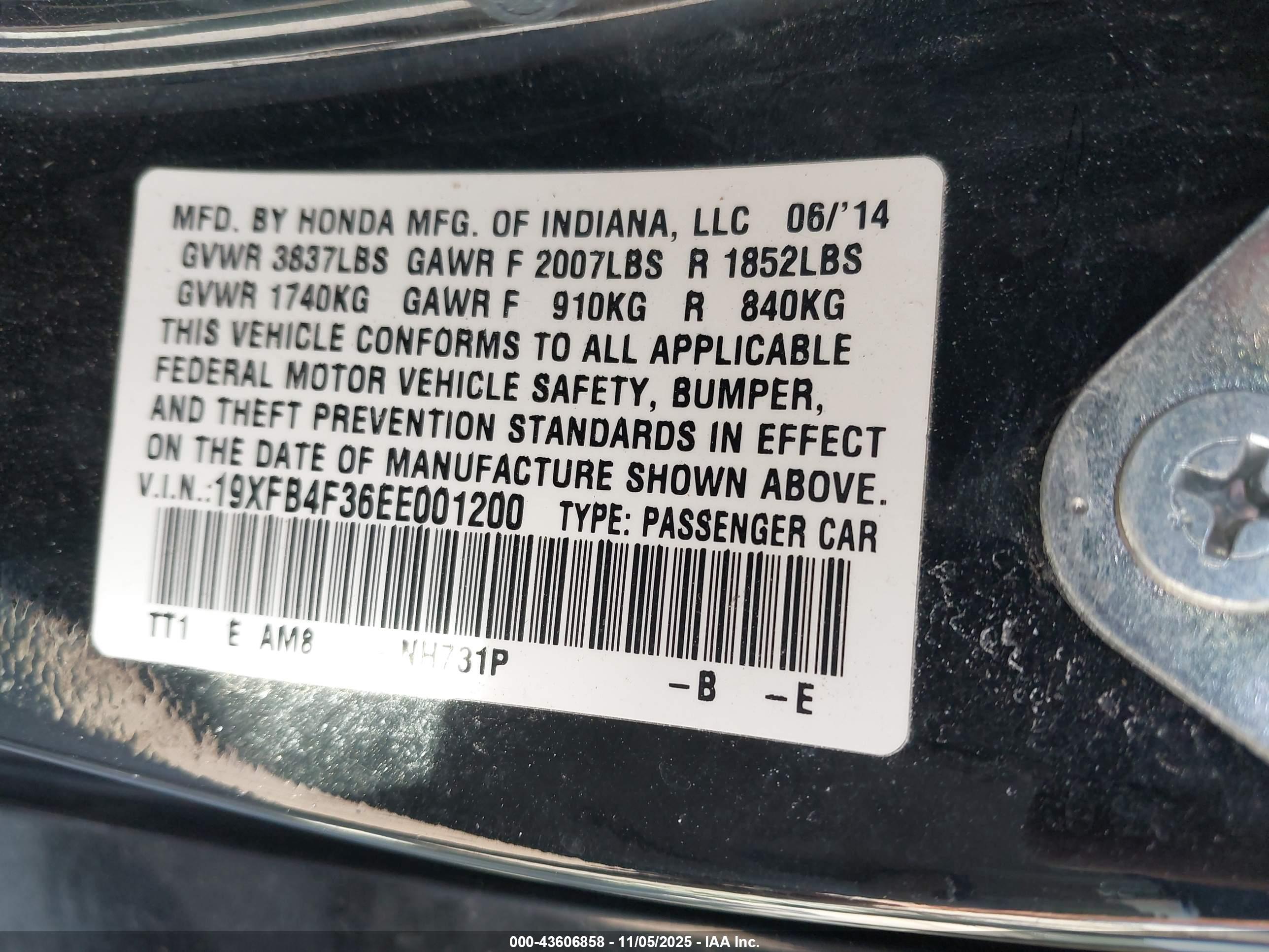 HONDA CIVIC image 9