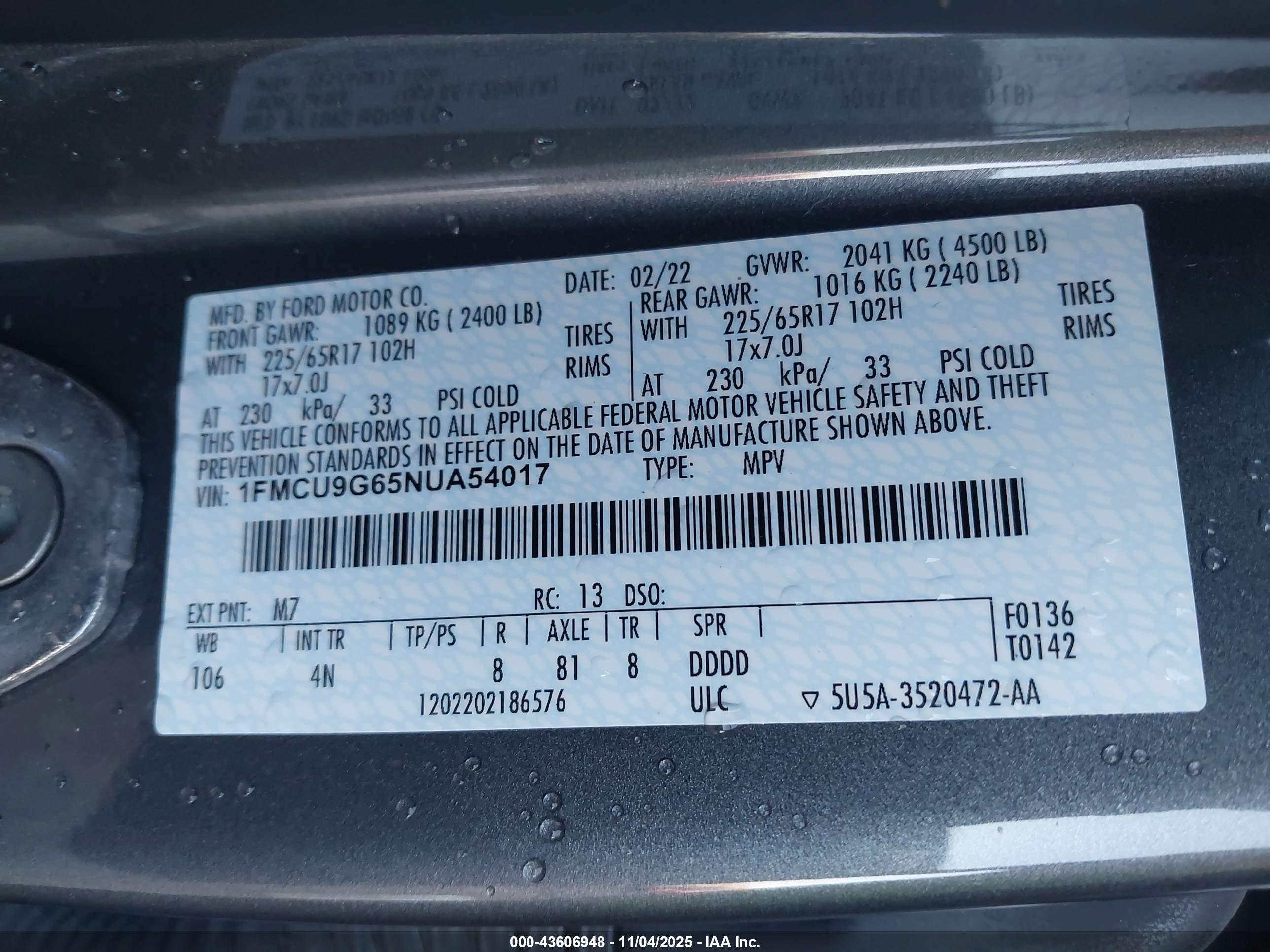 FORD ESCAPE image 9