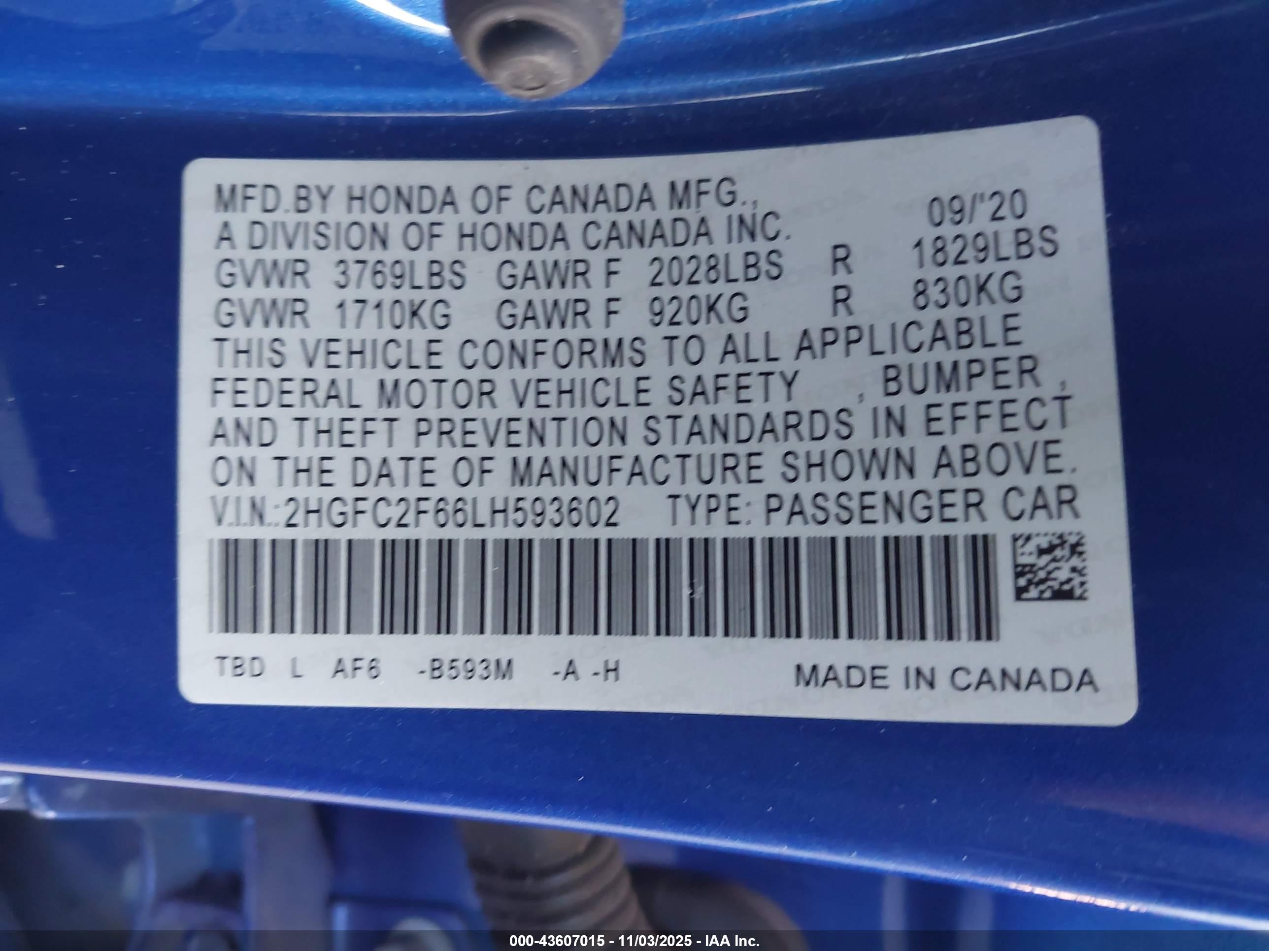 HONDA CIVIC image 9