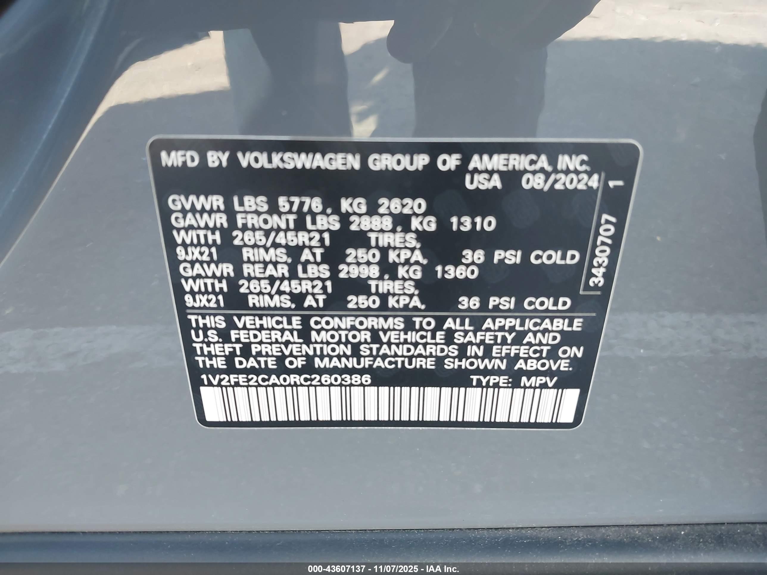 VOLKSWAGEN ATLAS image 9