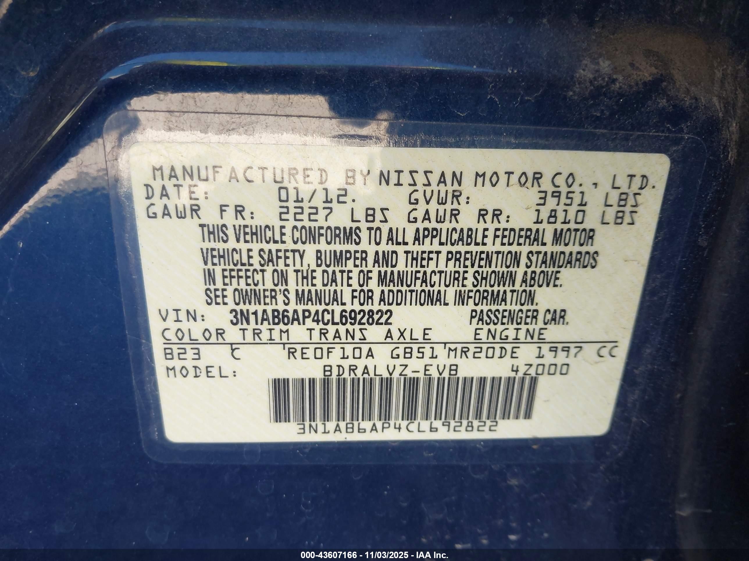 NISSAN SENTRA image 9