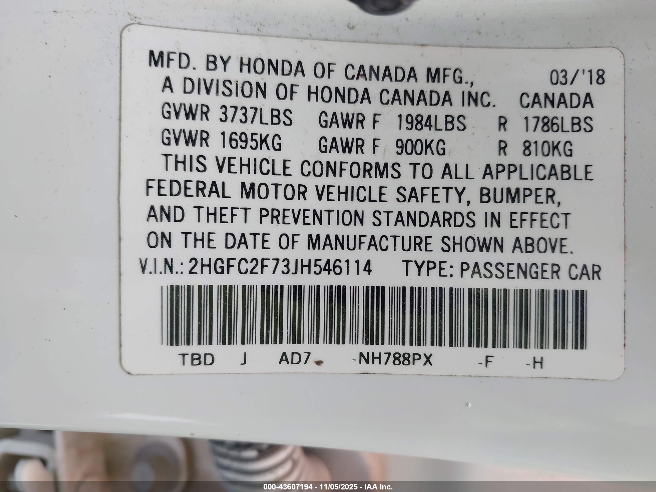 HONDA CIVIC image 9