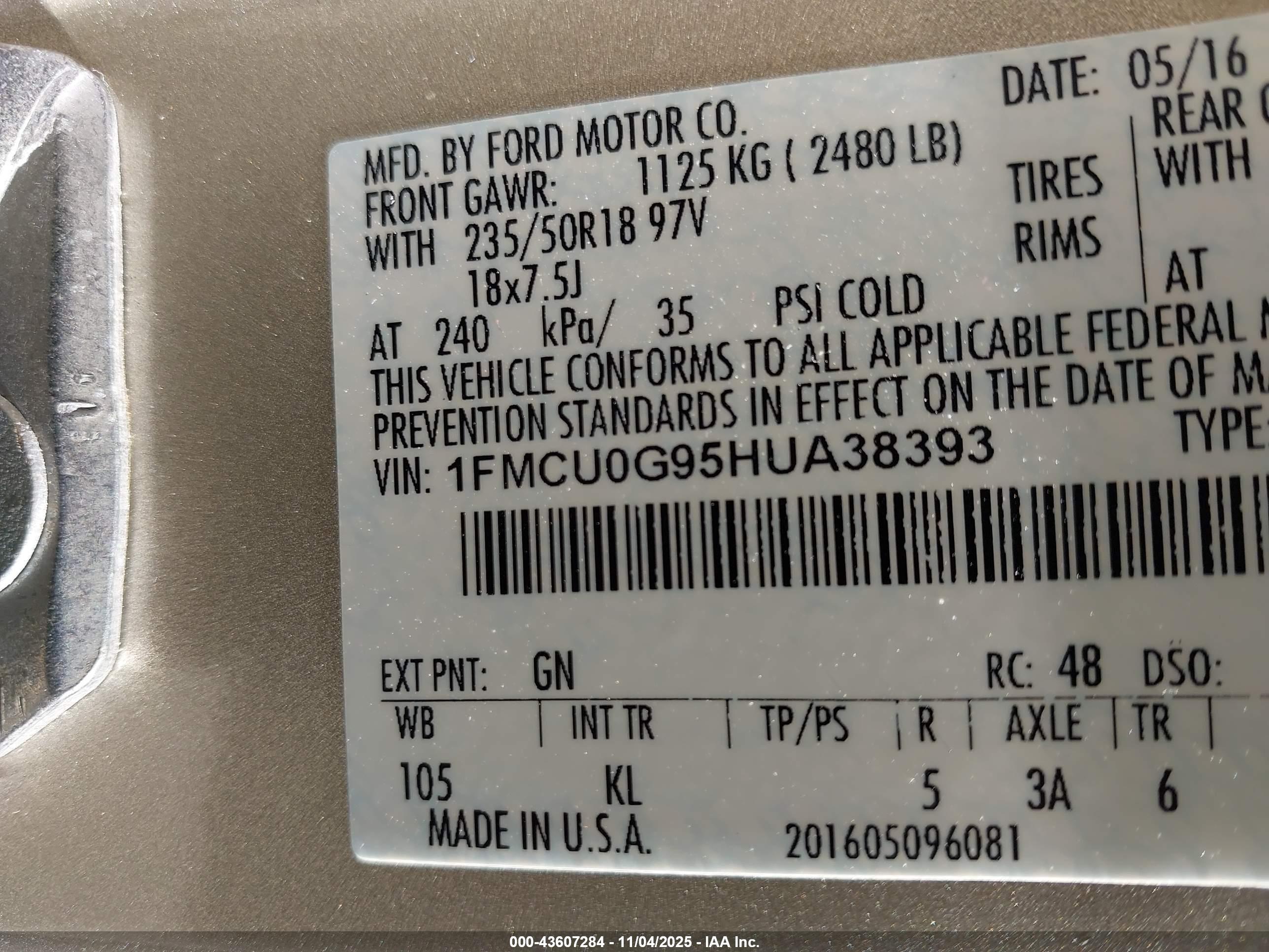 FORD ESCAPE image 9