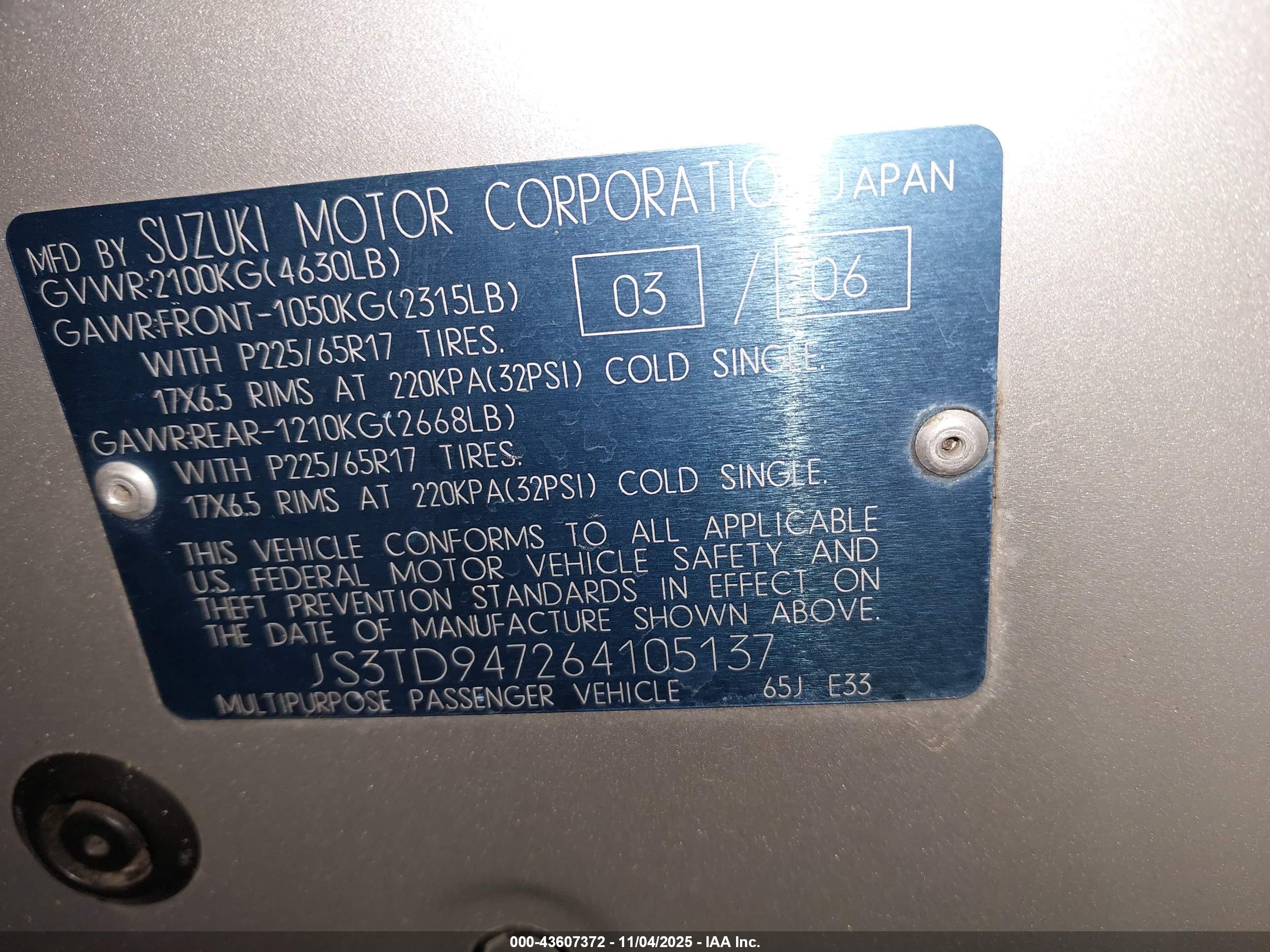 SUZUKI GRAND image 9