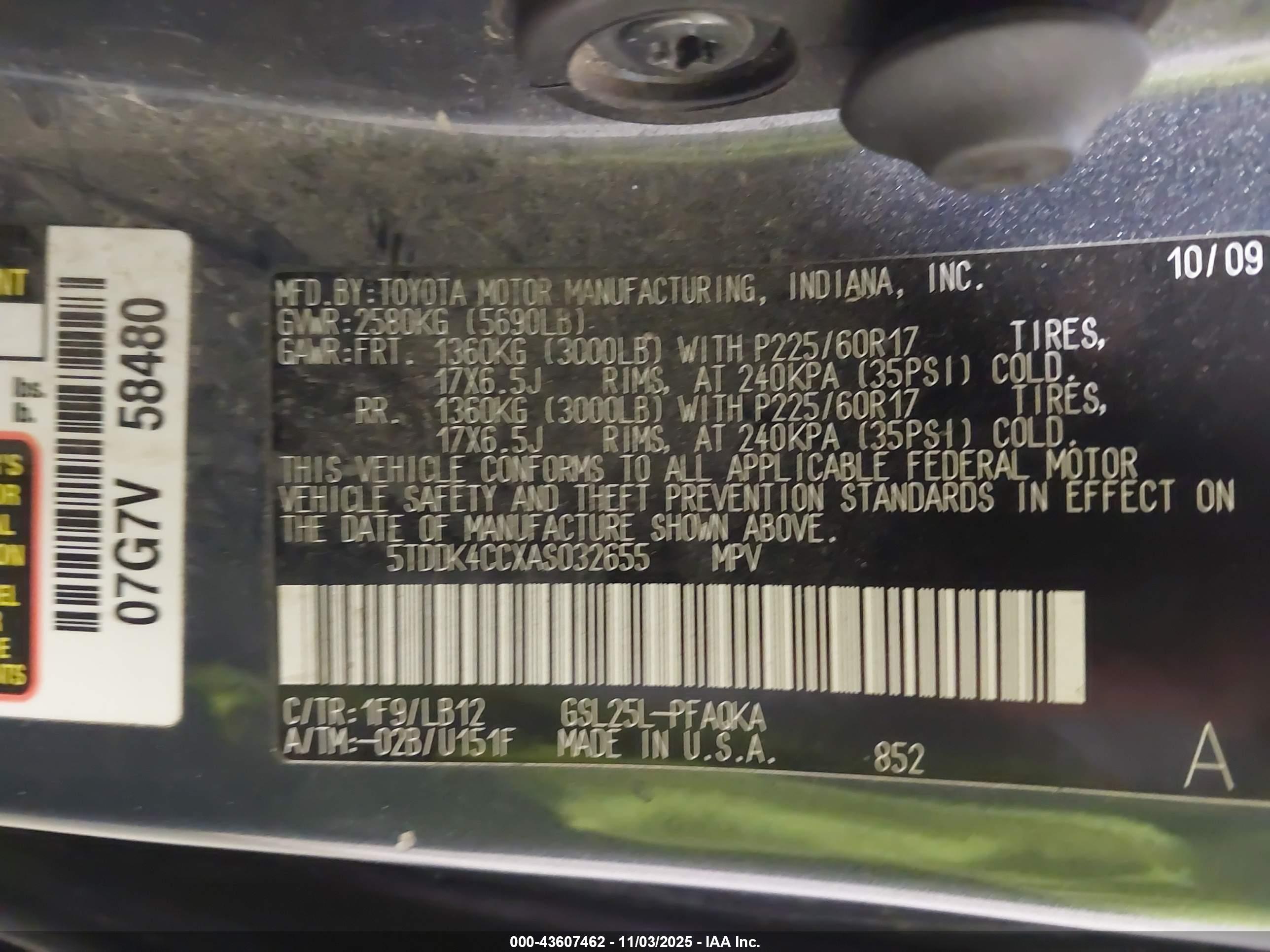 TOYOTA SIENNA image 9