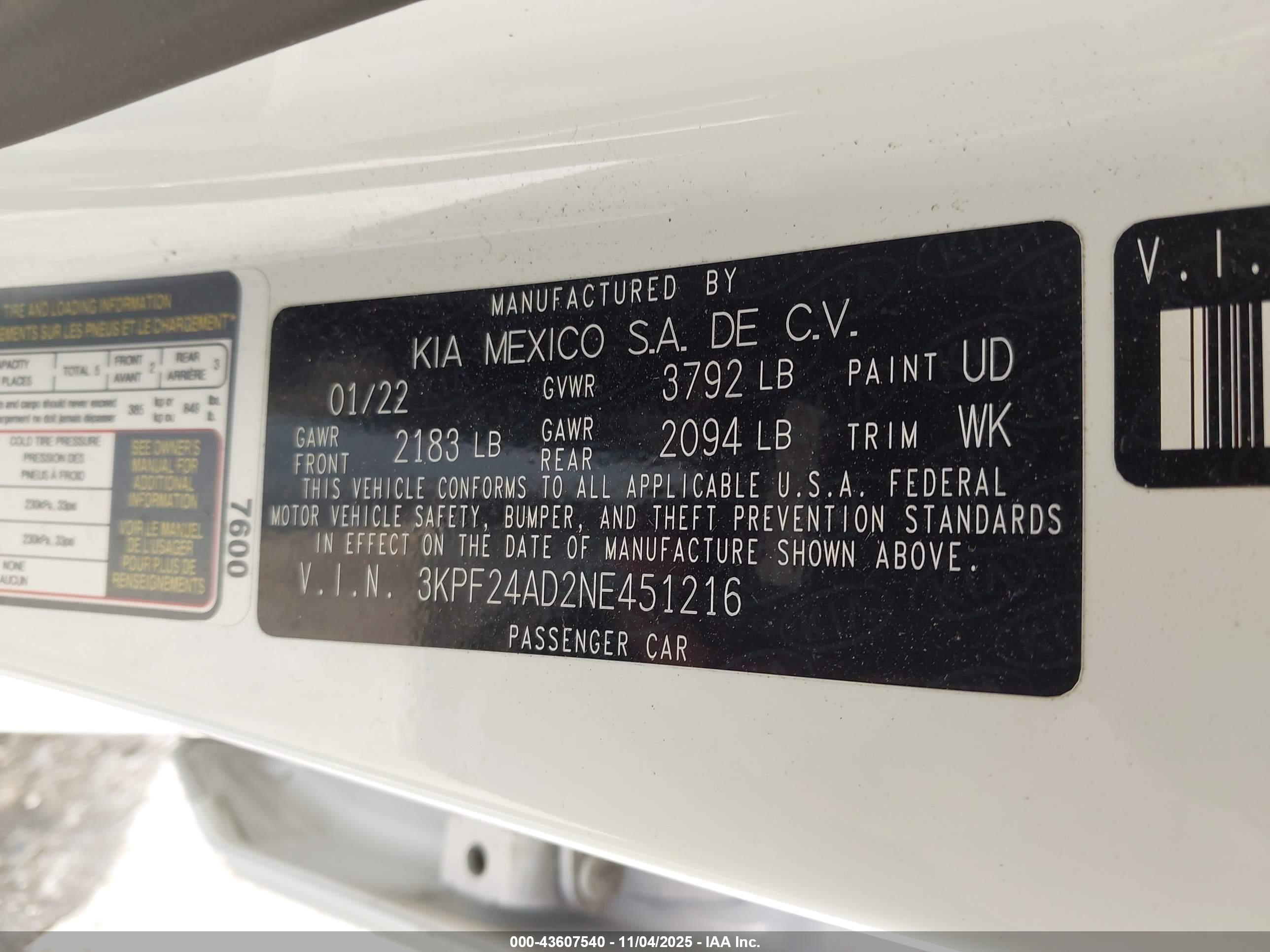 KIA FORTE image 9
