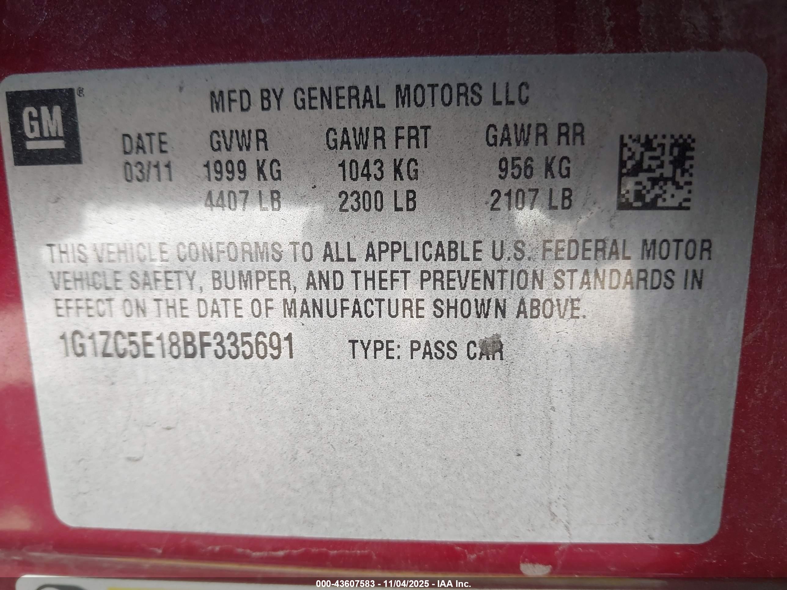 CHEVROLET MALIBU image 9