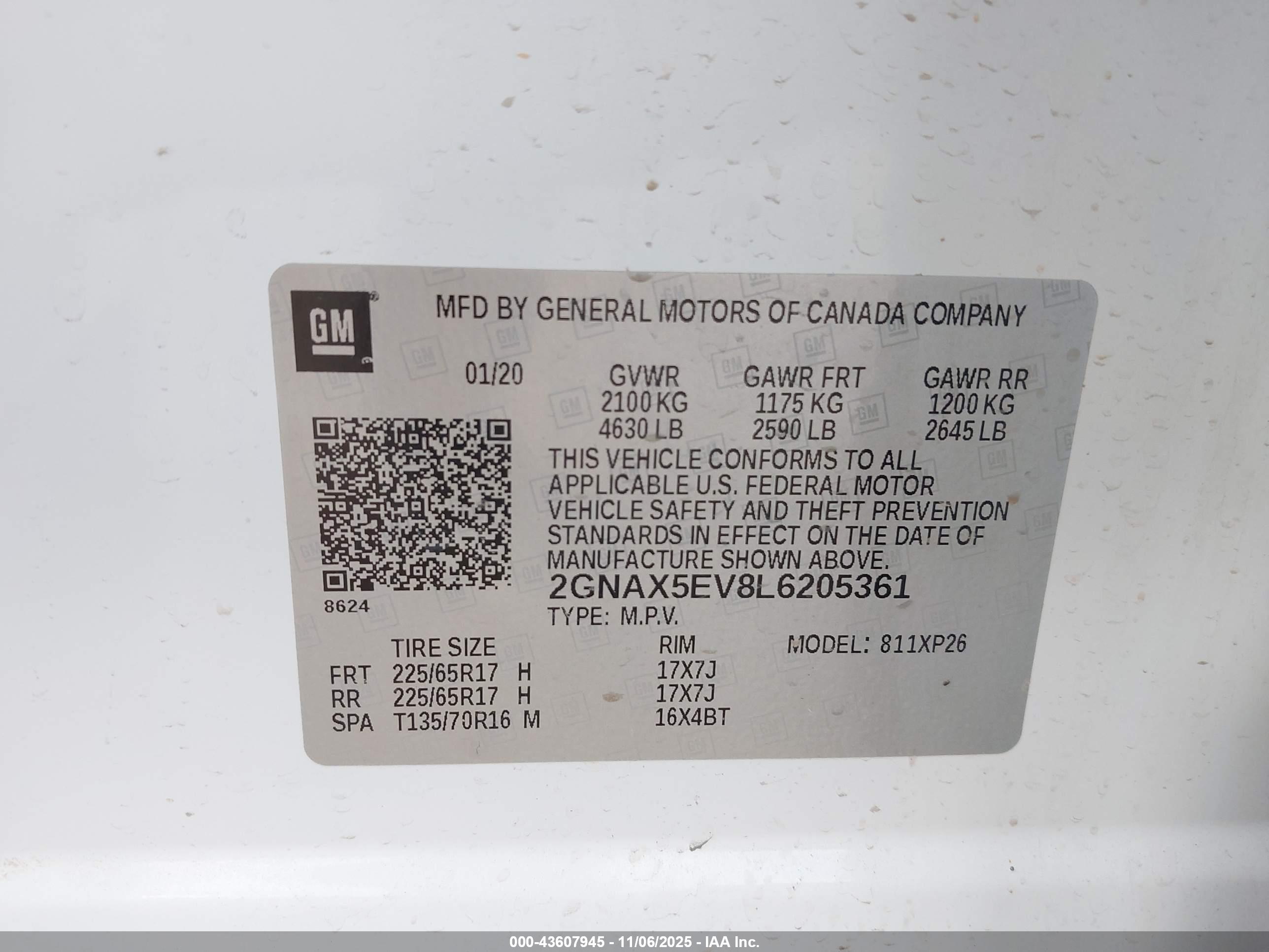 CHEVROLET EQUINOX image 9