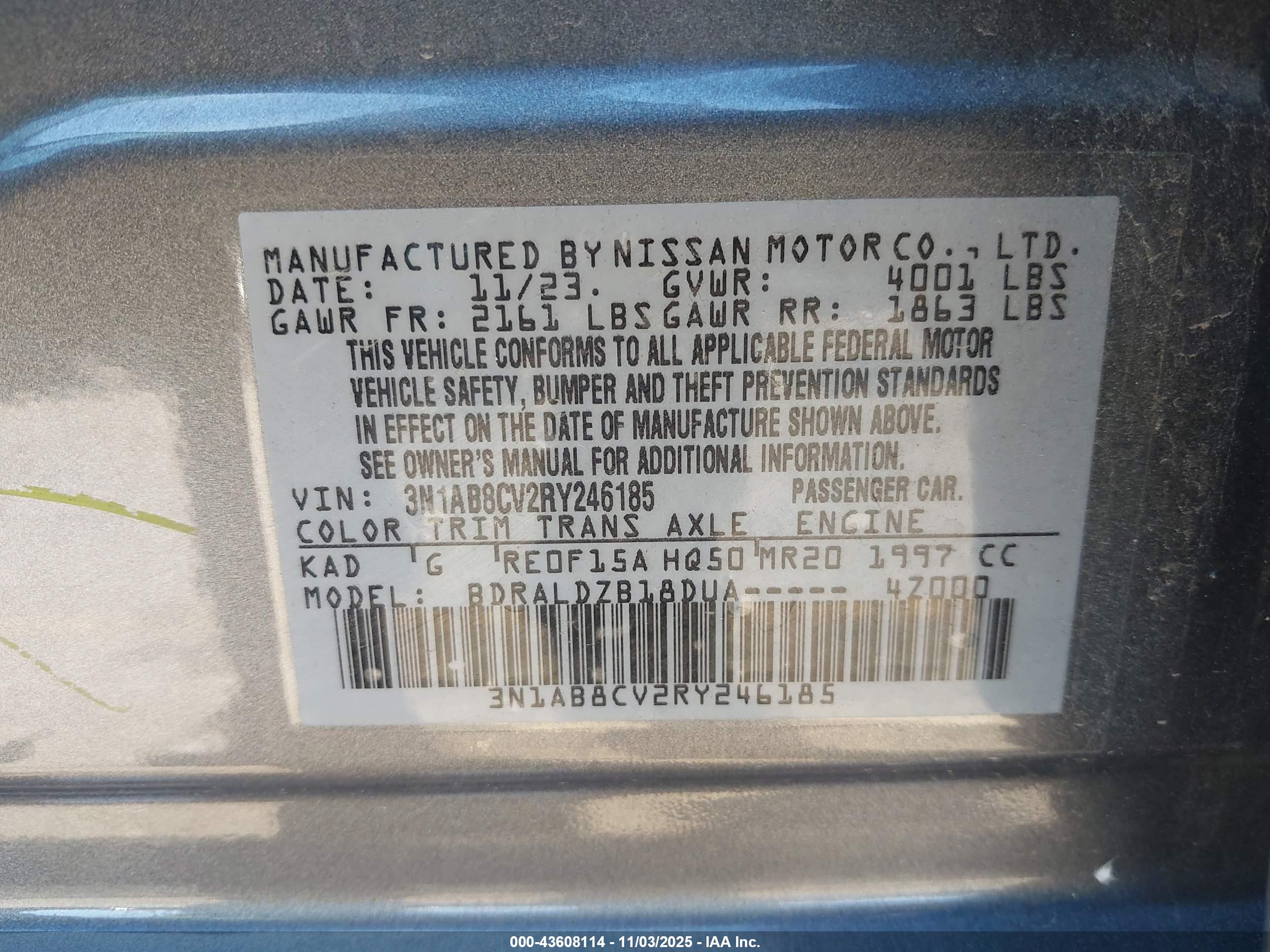 NISSAN SENTRA image 9