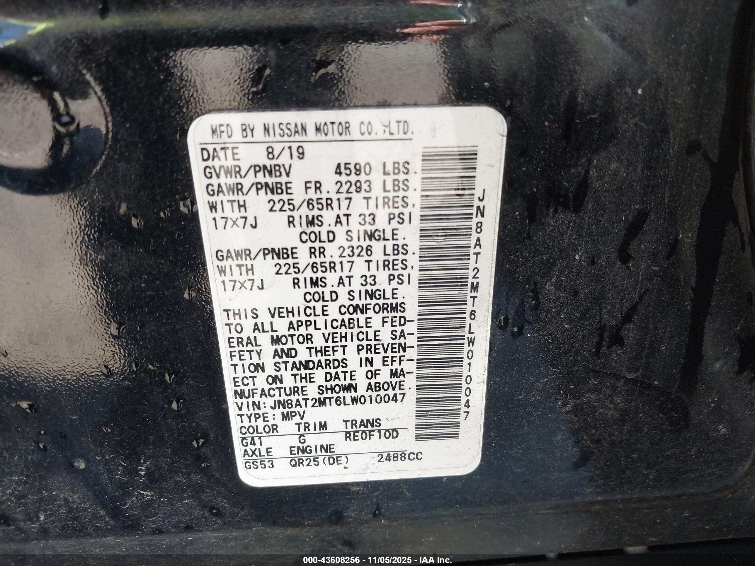 NISSAN ROGUE image 9