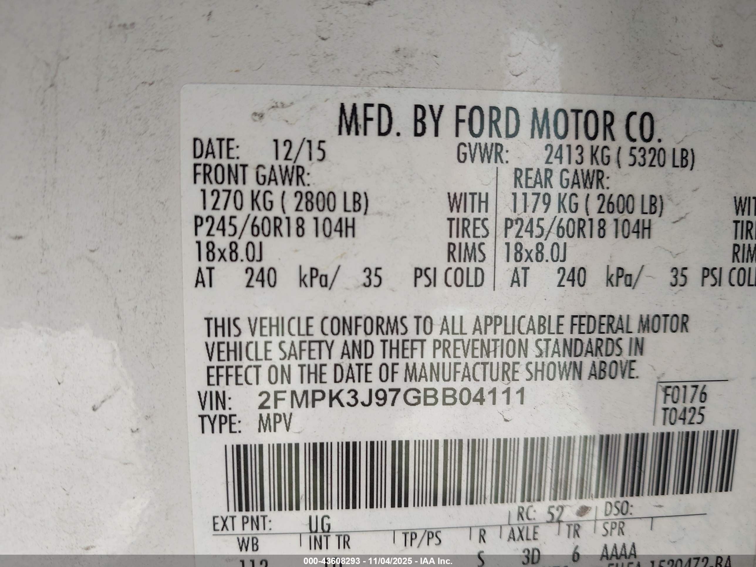 FORD EDGE image 9
