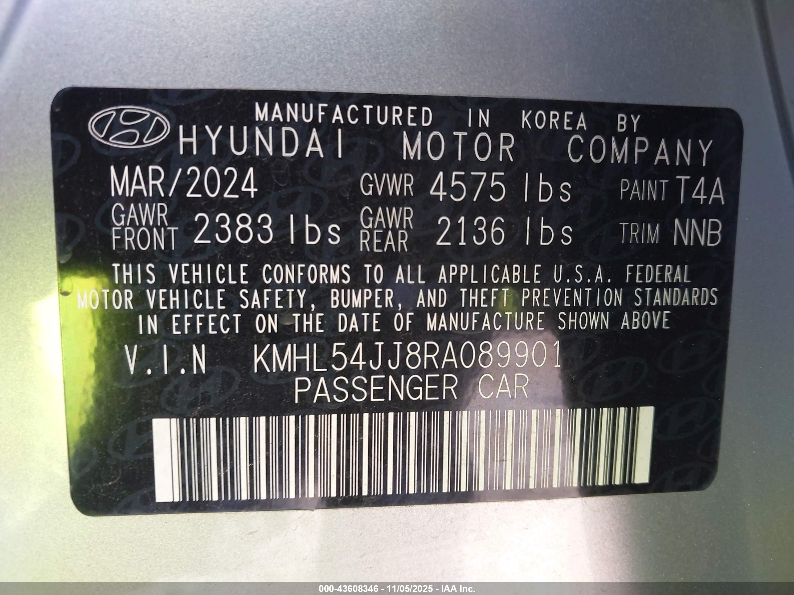 HYUNDAI SONATA image 9