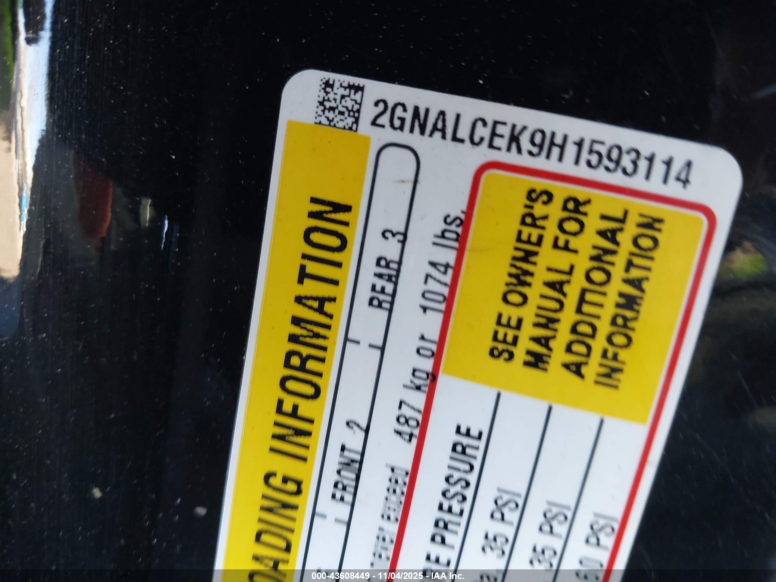 CHEVROLET EQUINOX image 9