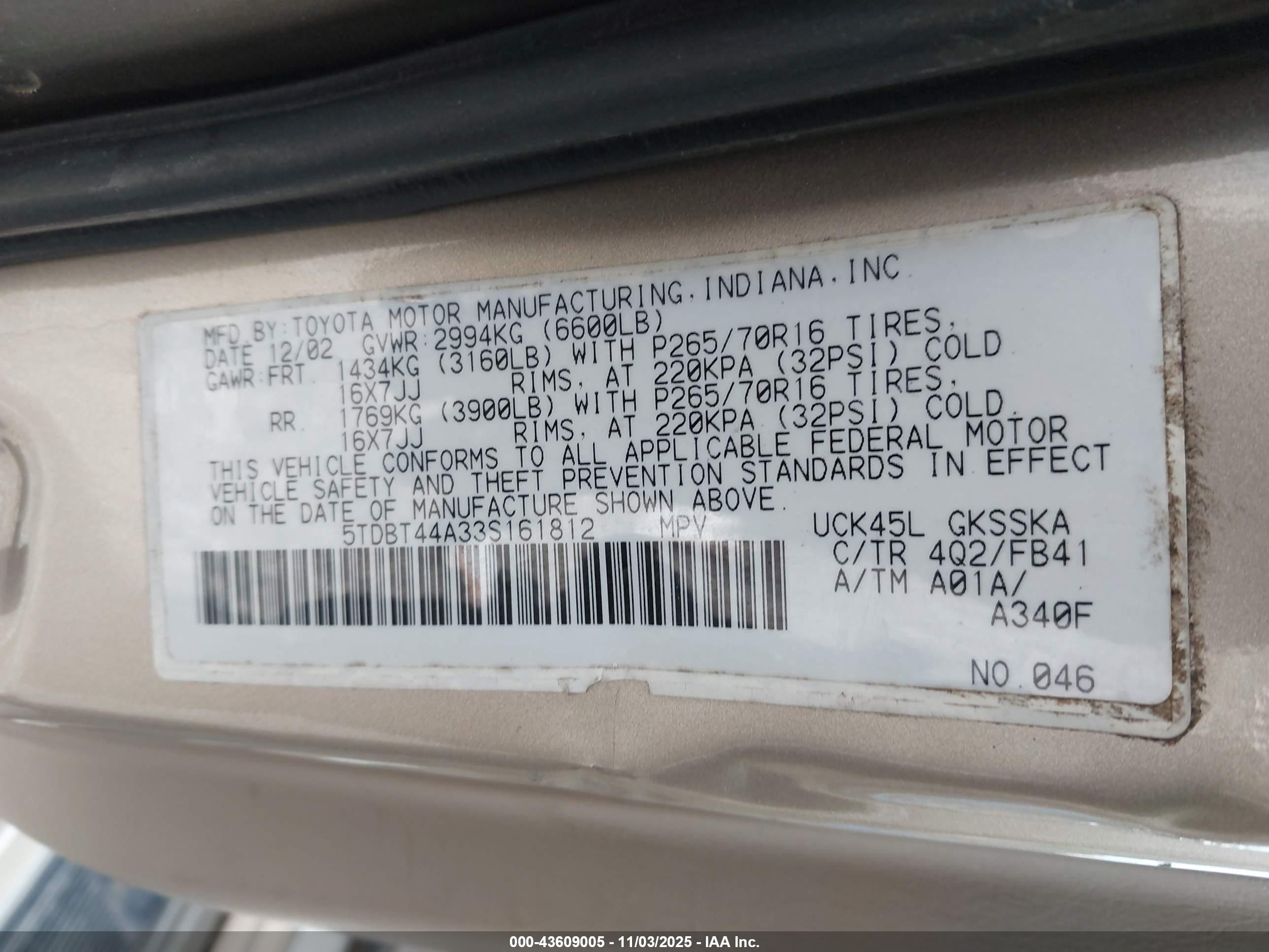 TOYOTA SEQUOIA image 9